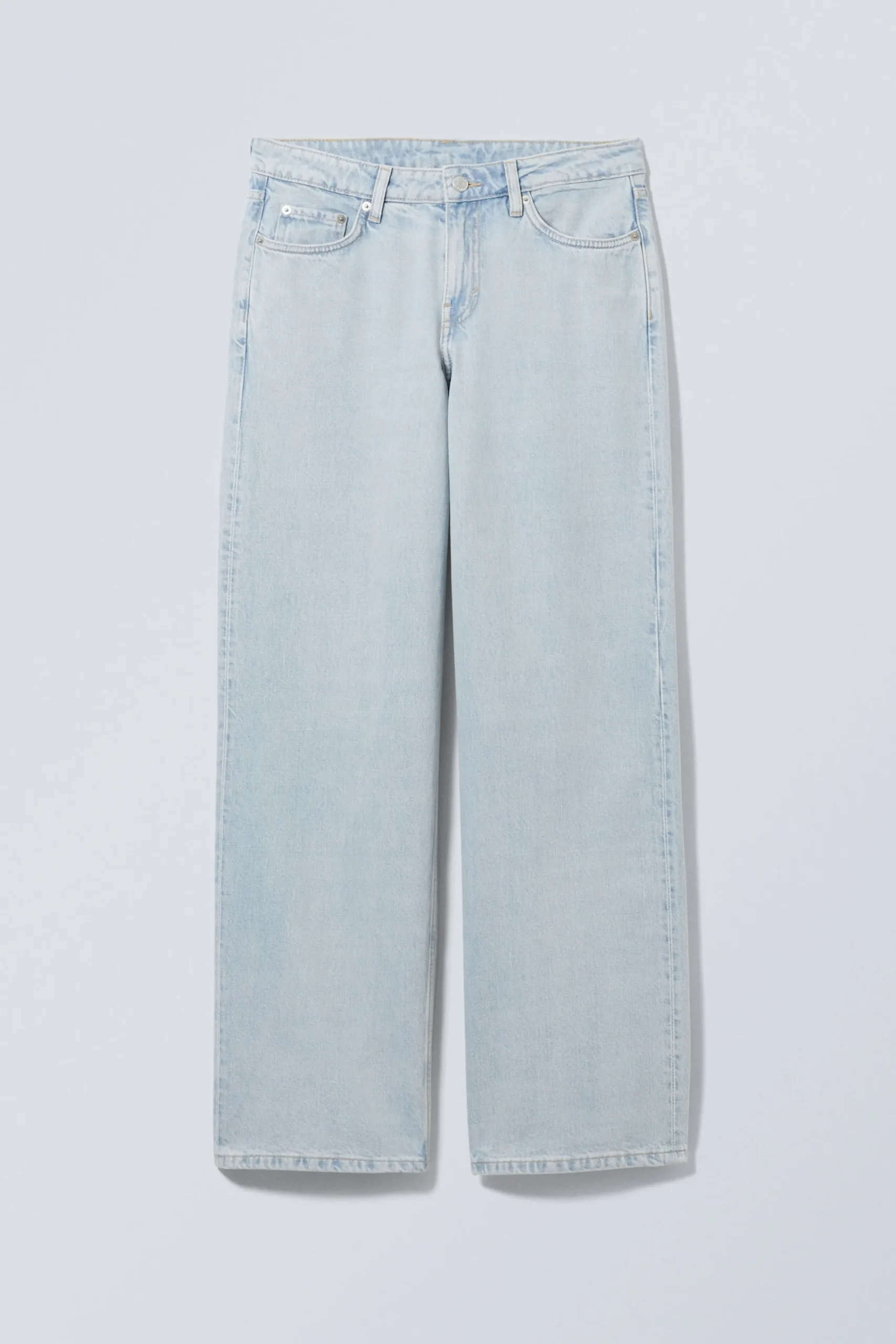 Weekday Jeans<AMPLE LOW WAIST LOOSE WIDE LEG JEANS