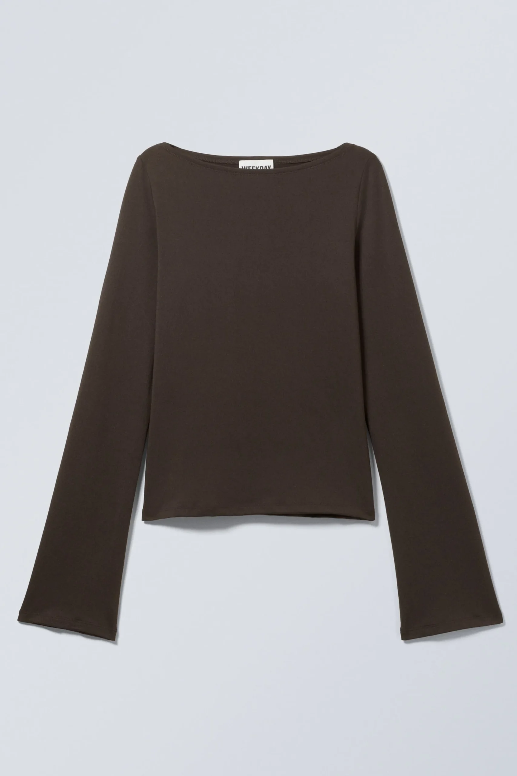 annie_boatneck_lngrmad_topp_2-1.webp Weekday Toppar<ANNIE BOATNECK LÅNGÄRMAD TOPP