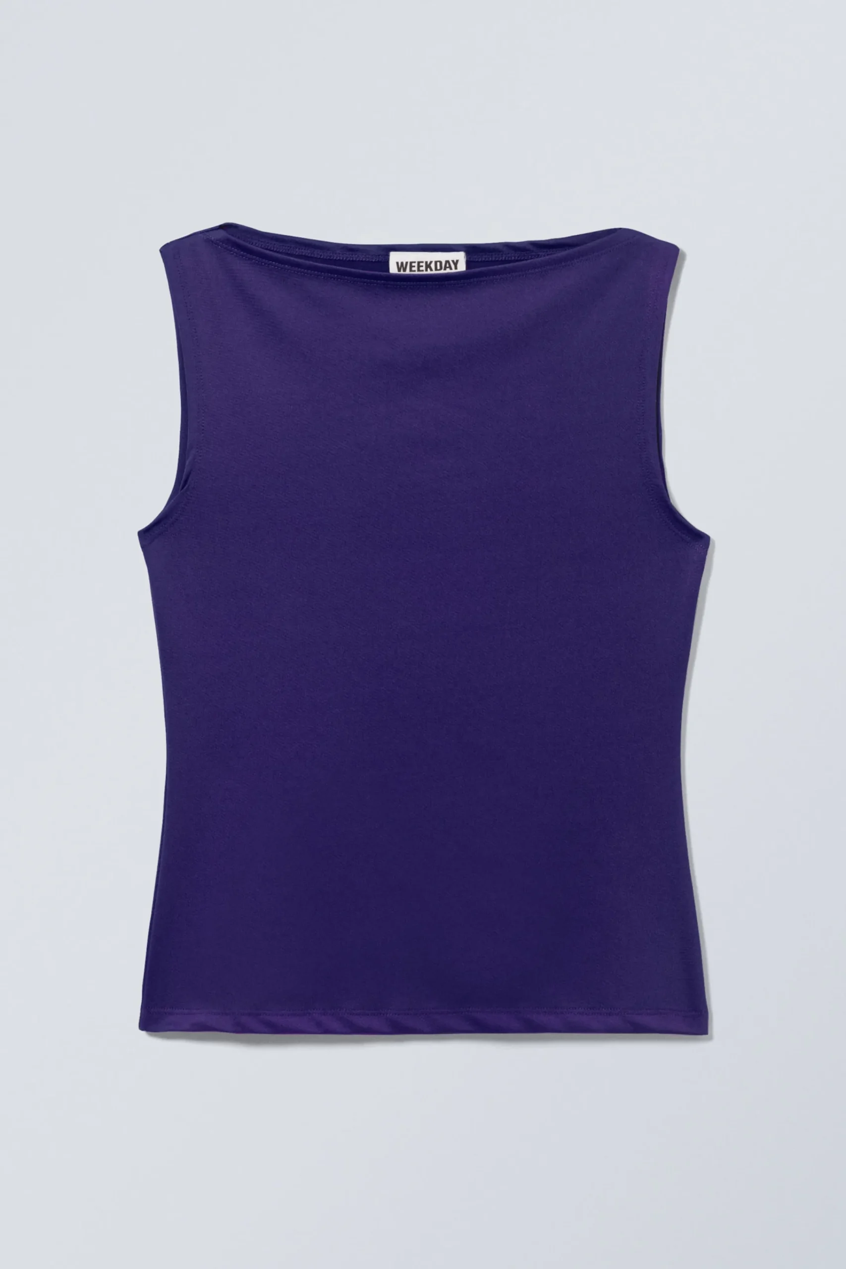 annie_boatneck_sleeveless_top_2-2.webp Weekday Toppar<ANNIE BOATNECK SLEEVELESS TOP