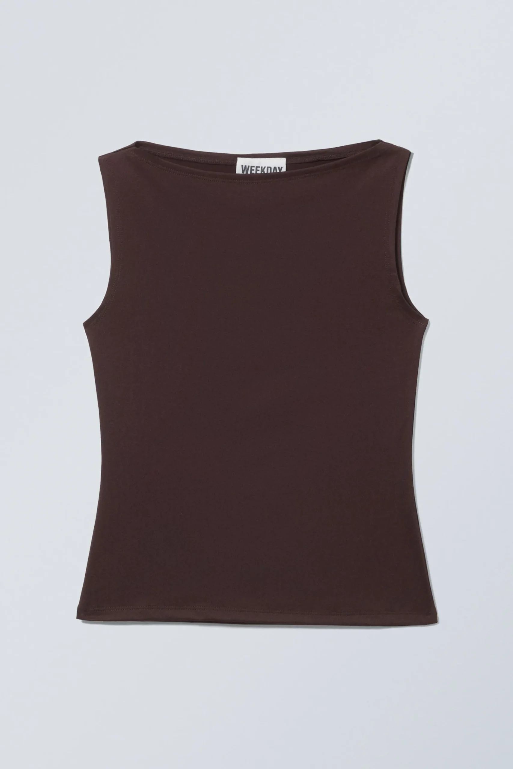 annie_boatneck_sleeveless_top_2-3.webp Weekday Toppar<ANNIE BOATNECK SLEEVELESS TOP