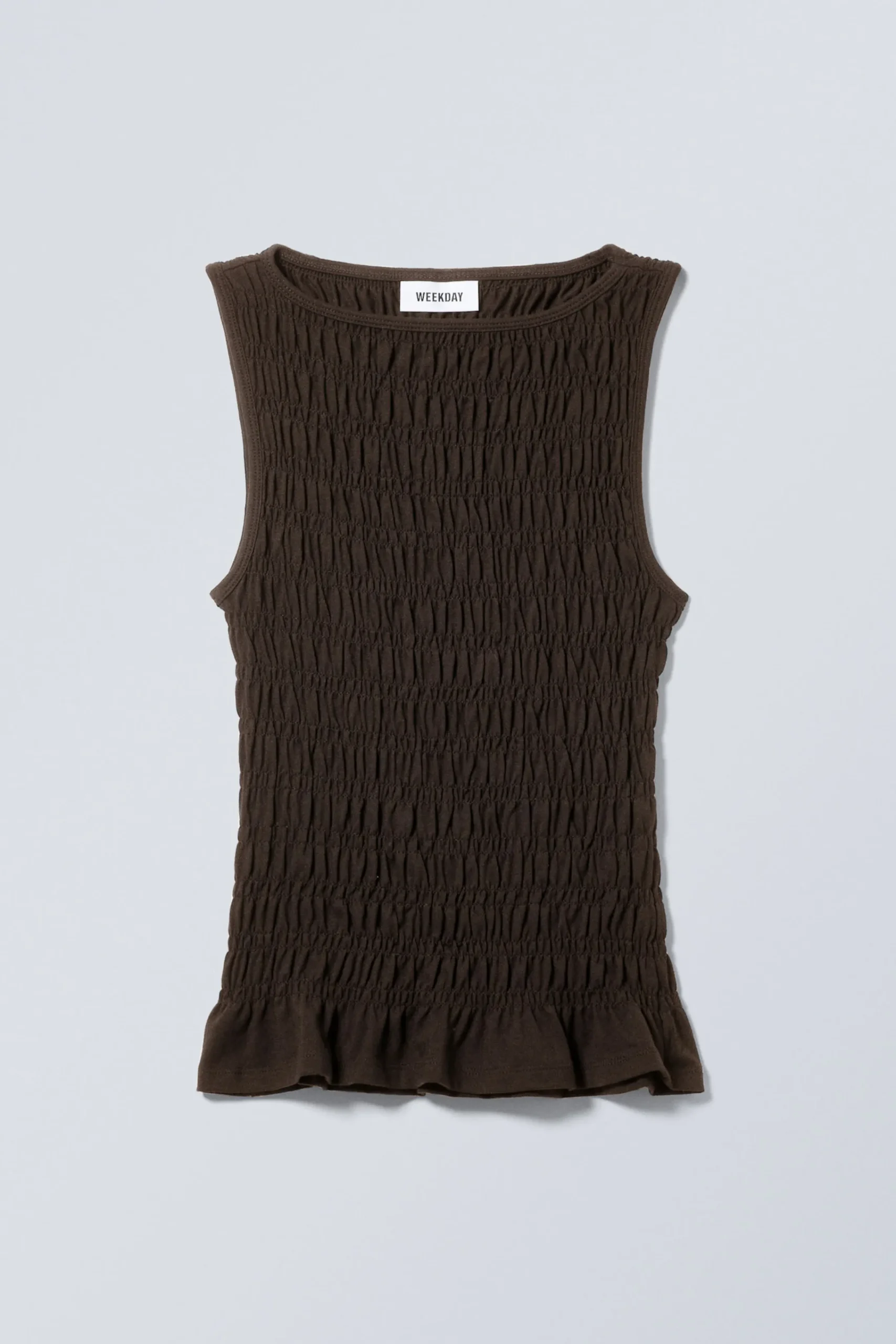 annie_boatneck_smock_topp_2.webp Weekday Toppar<ANNIE BOATNECK SMOCK TOPP