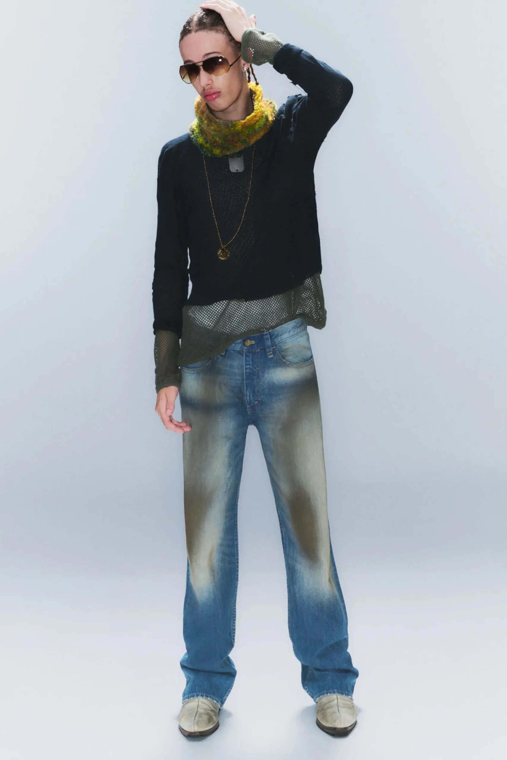 Weekday Jeans<ANTI UNISEX LOW WAIST REGULAR STRAIGHT JEANS