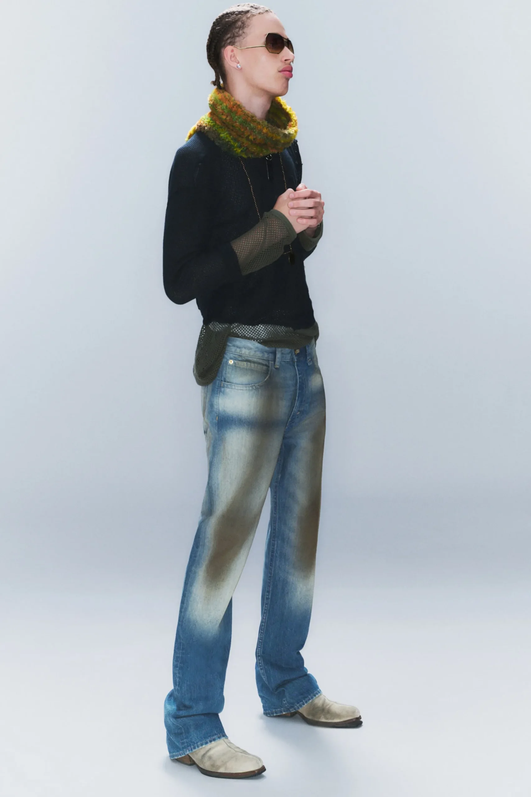 Weekday Jeans<ANTI UNISEX LOW WAIST REGULAR STRAIGHT JEANS