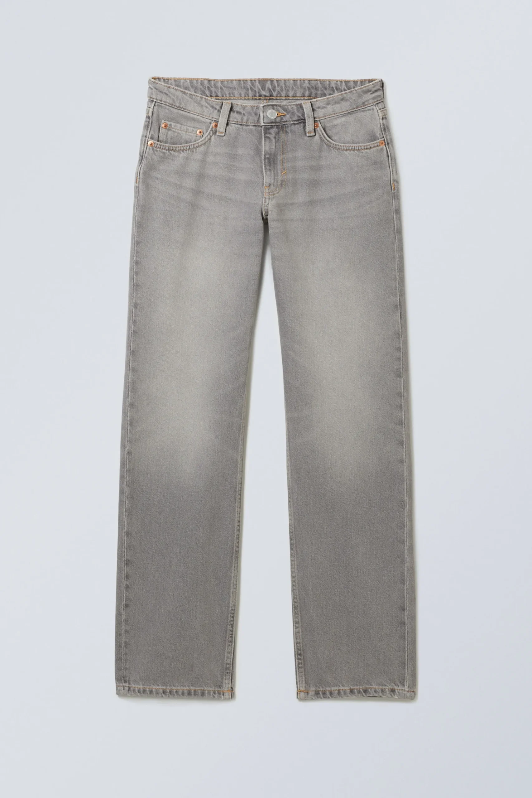 Weekday Jeans<ARROW LOW WAIST REGULAR STRAIGHT LEG JEANS
