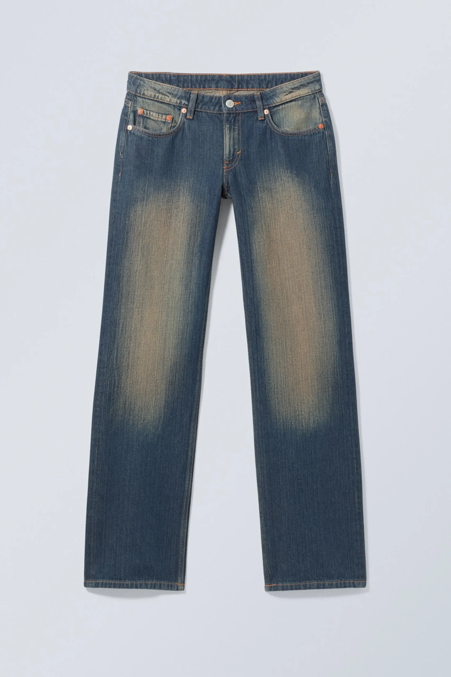 Weekday Jeans<ARROW LOW WAIST REGULAR STRAIGHT LEG JEANS