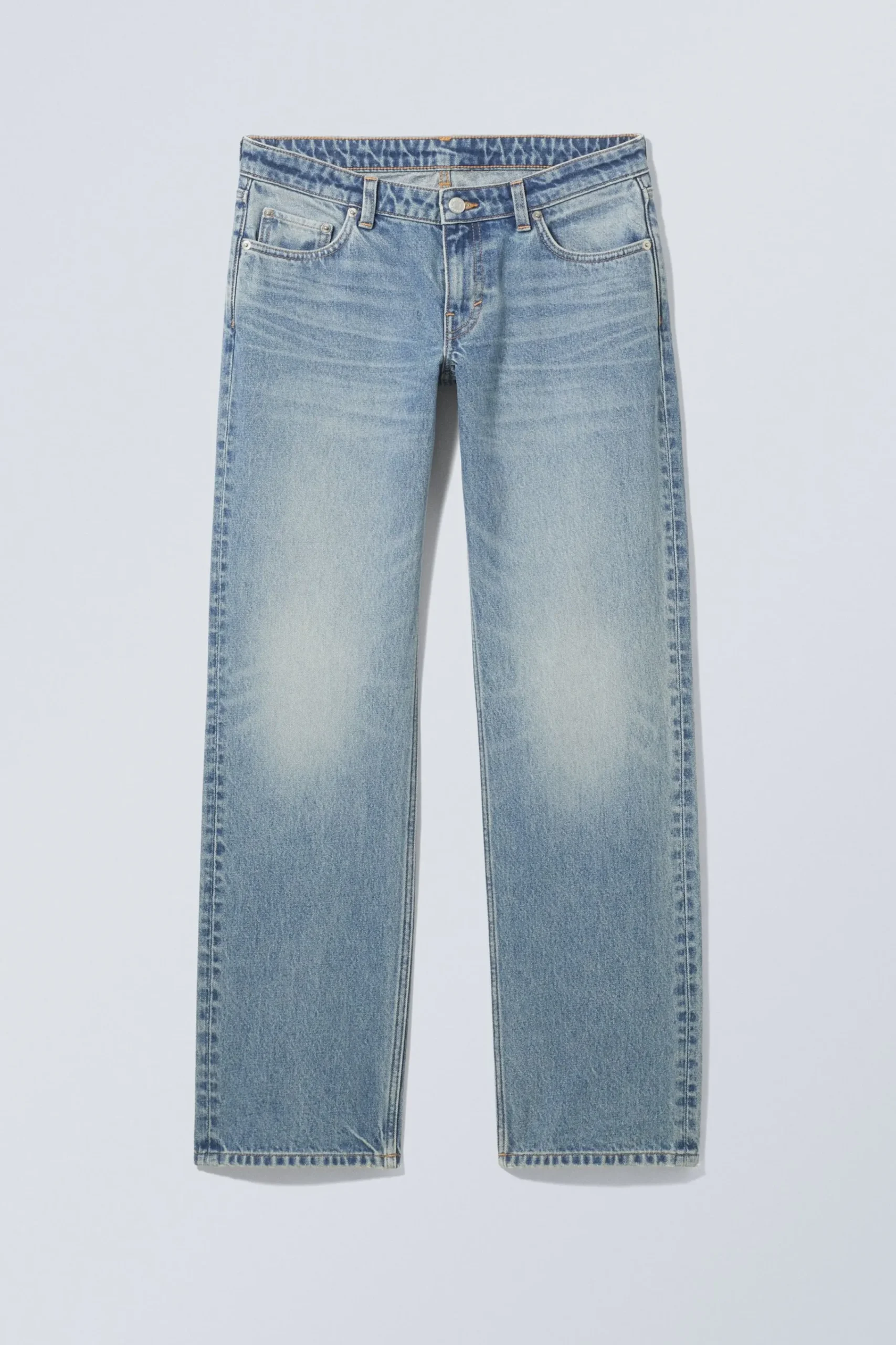 Weekday Jeans<ARROW LOW WAIST REGULAR STRAIGHT LEG JEANS