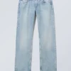 Weekday Jeans<ARROW LOW WAIST REGULAR STRAIGHT LEG JEANS
