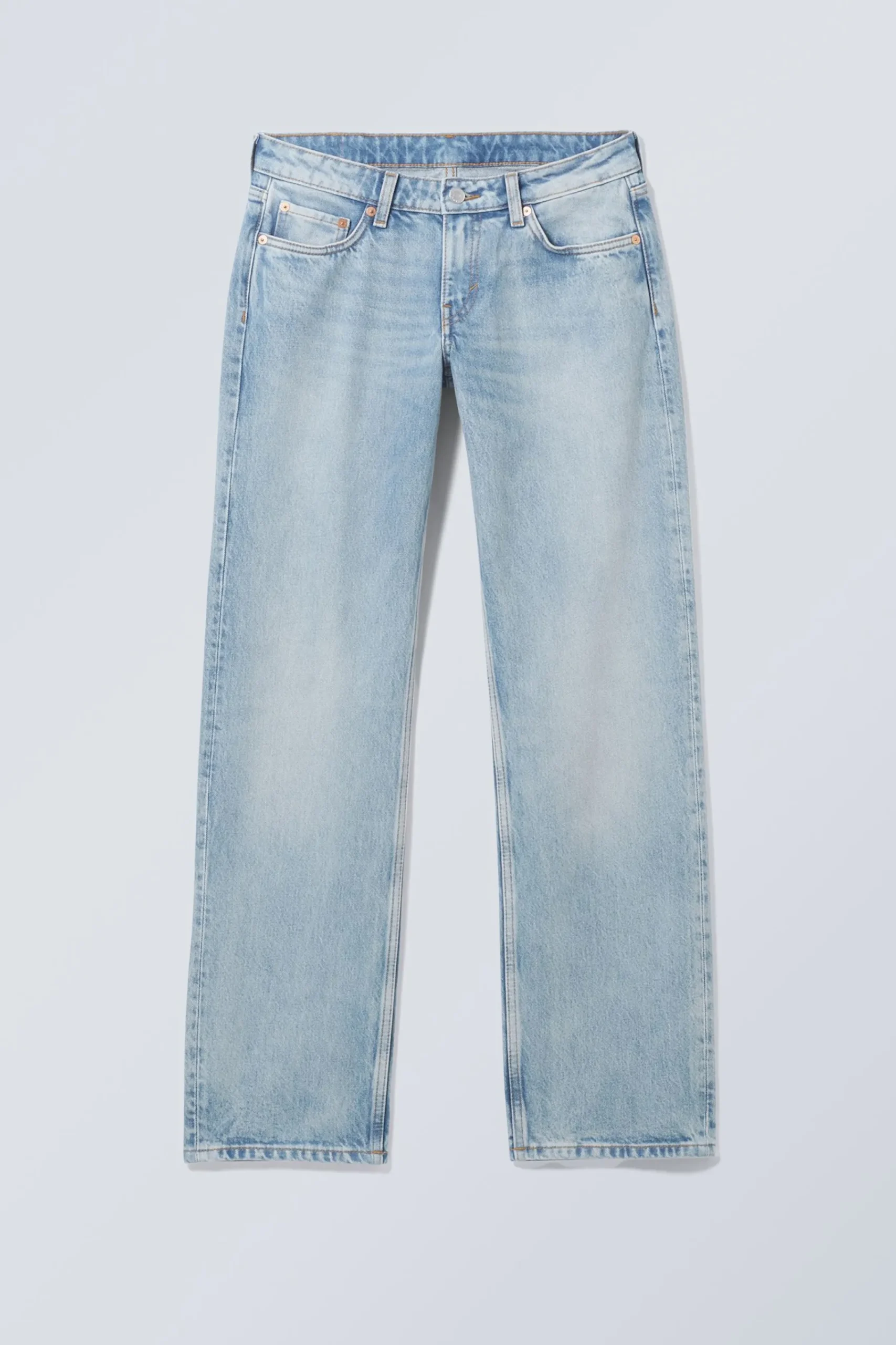 Weekday Jeans<ARROW LOW WAIST REGULAR STRAIGHT LEG JEANS