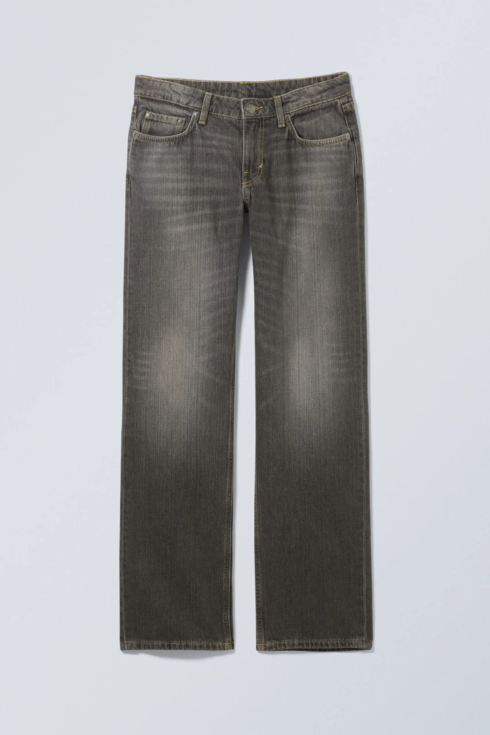 arrow_low_waist_regular_straight_leg_jeans_2-3.webp Weekday Jeans<ARROW LOW WAIST REGULAR STRAIGHT LEG JEANS