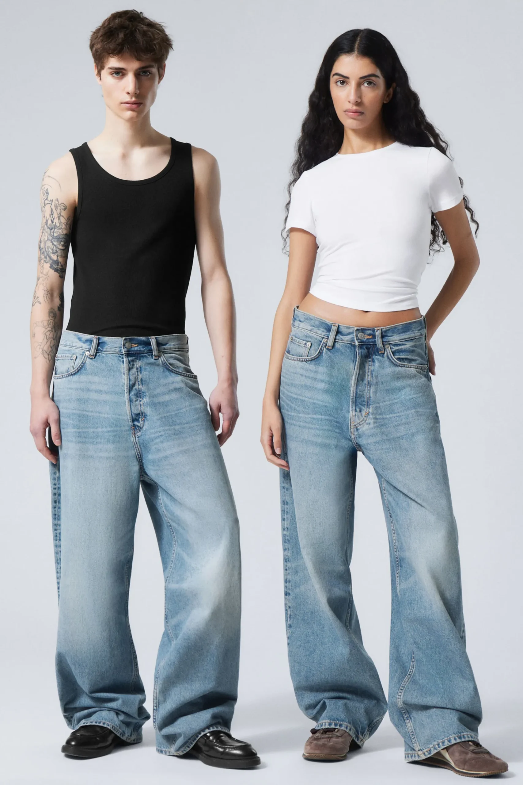 Weekday Jeans | Jeans<ASTRO LOOSE BAGGY LEG JEANS
