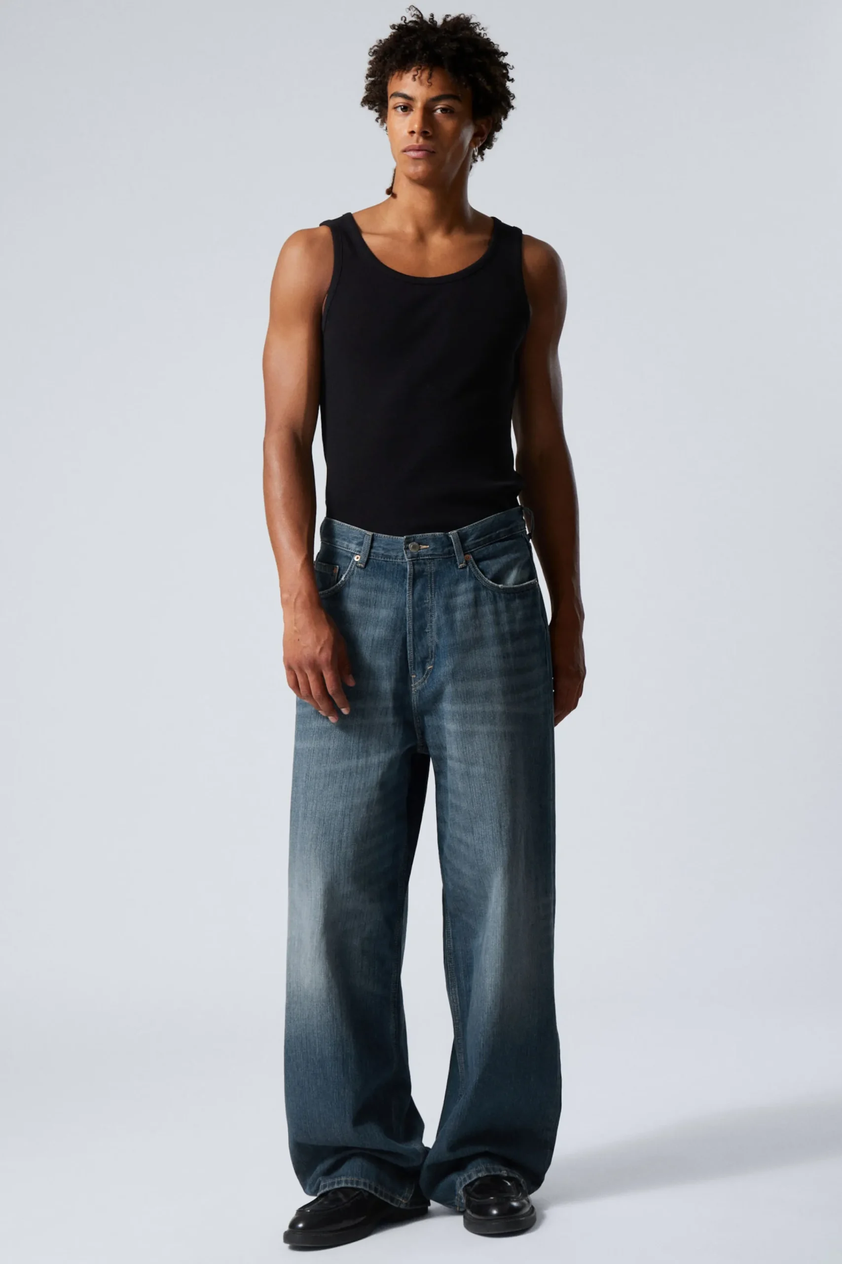 Weekday Jeans<ASTRO LOOSE BAGGY LEG JEANS