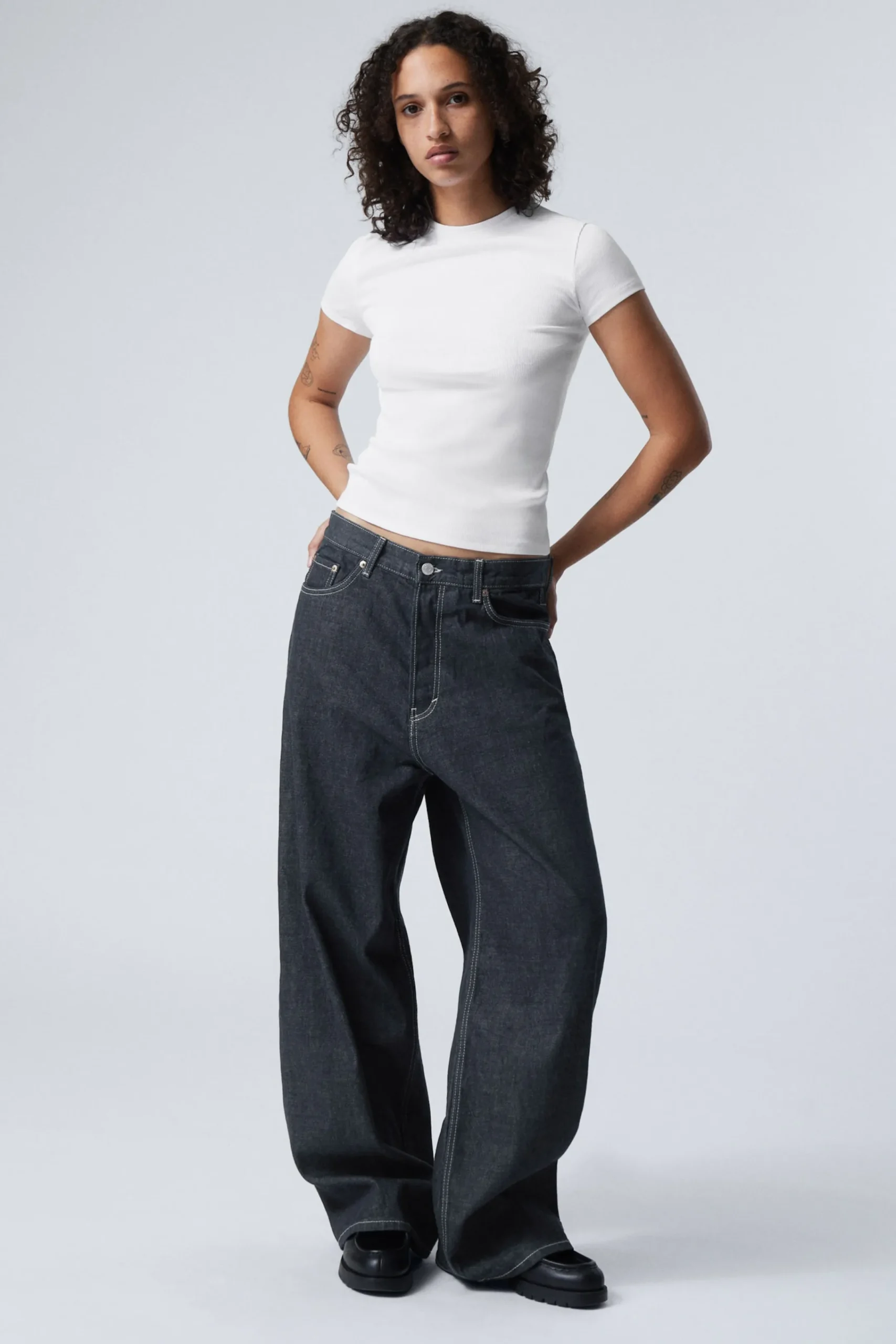 Weekday Jeans | Jeans<ASTRO LOOSE BAGGY LEG JEANS