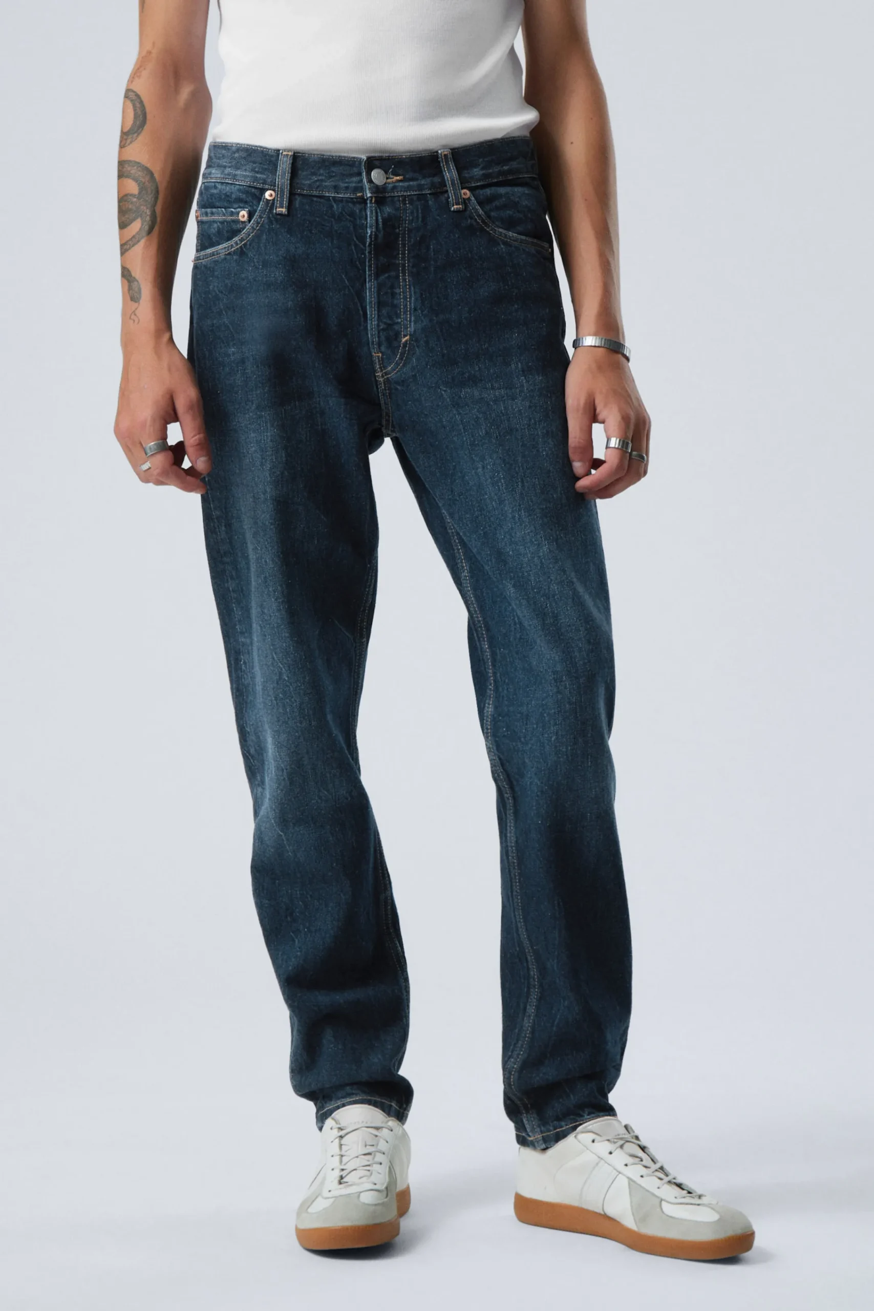 Weekday Jeans<BARREL RELAXED TAPERD LEG JEANS