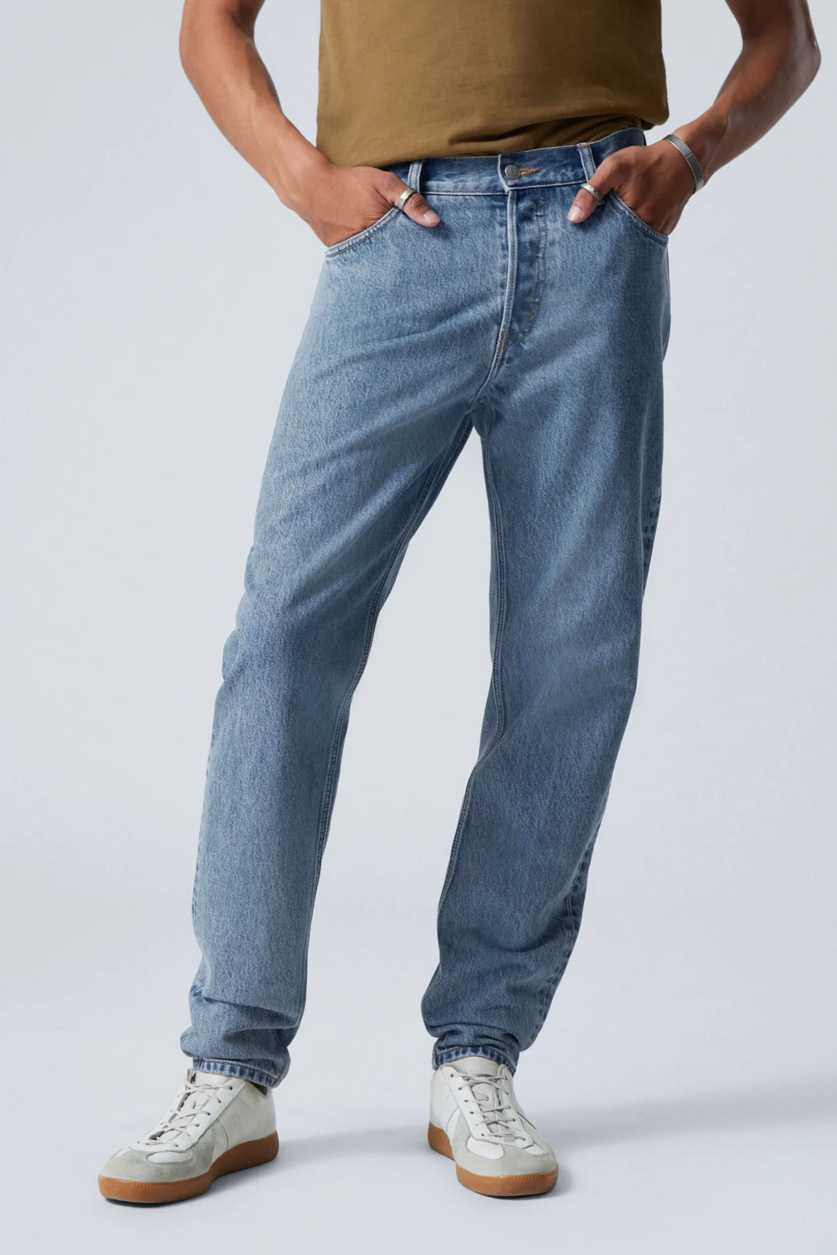 Weekday Jeans<BARREL RELAXED TAPERD LEG JEANS