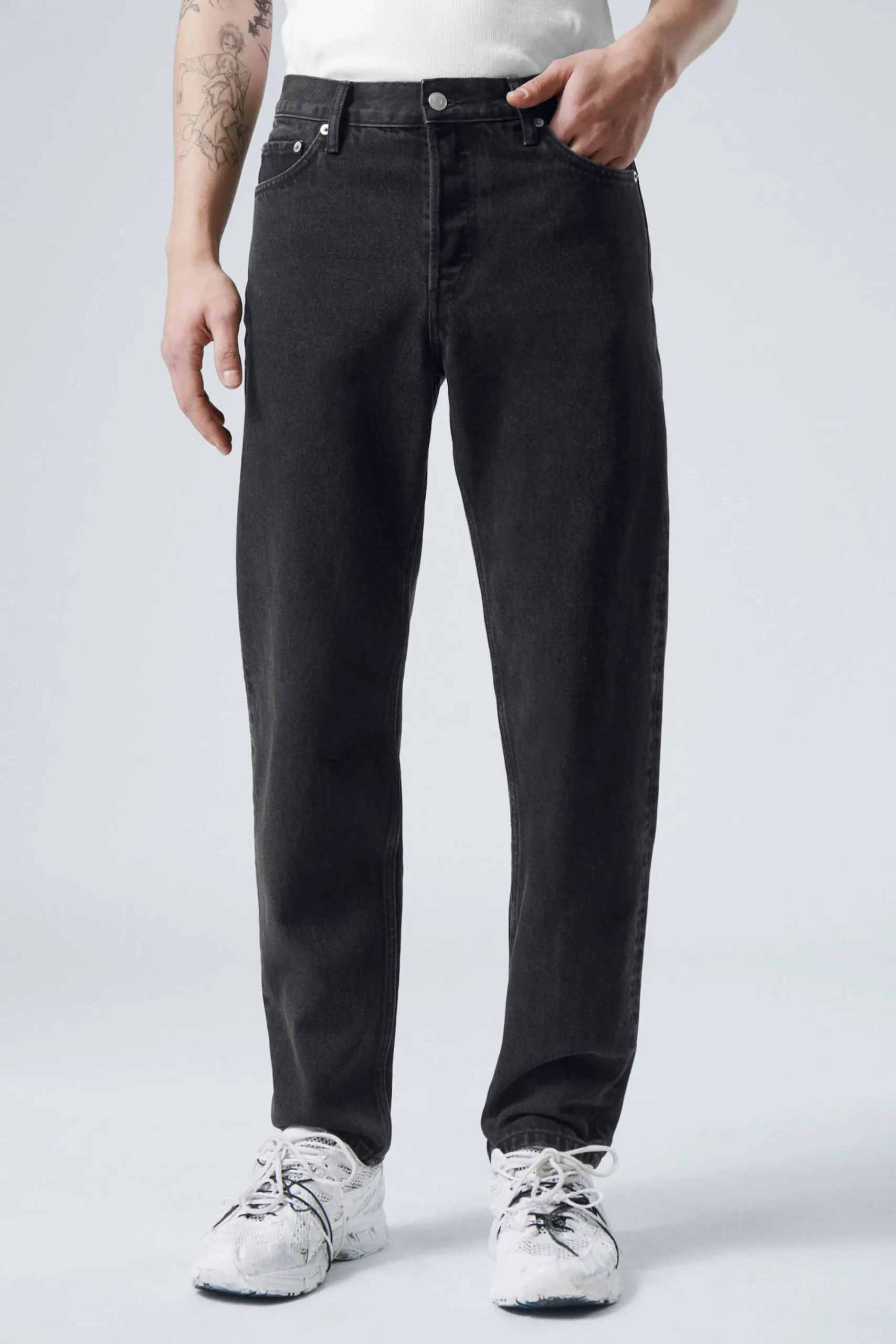 Weekday Jeans<BARREL RELAXED TAPERD LEG JEANS