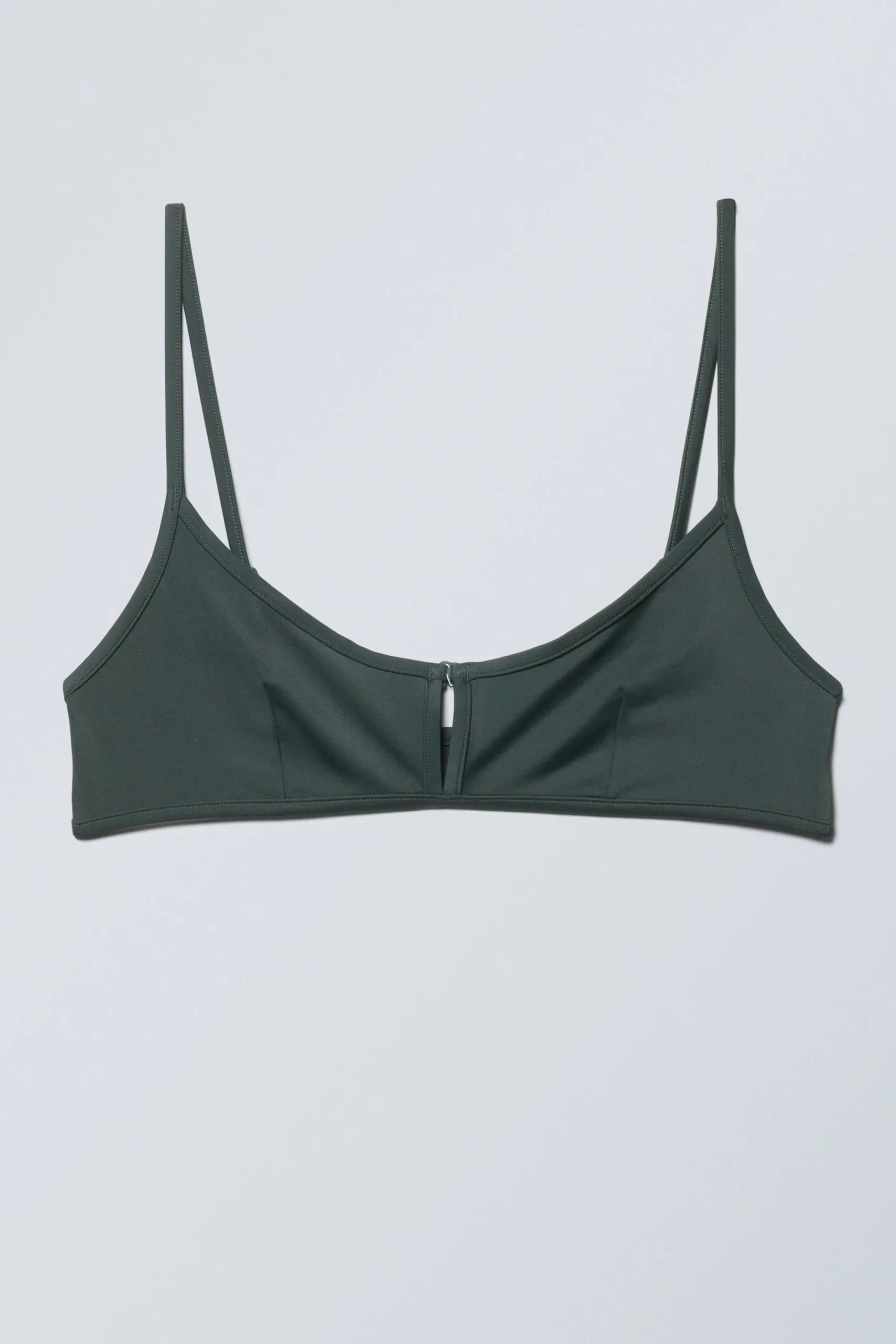 Weekday Badkläder<BIKINITOPP MED SPÄNNE FRAM