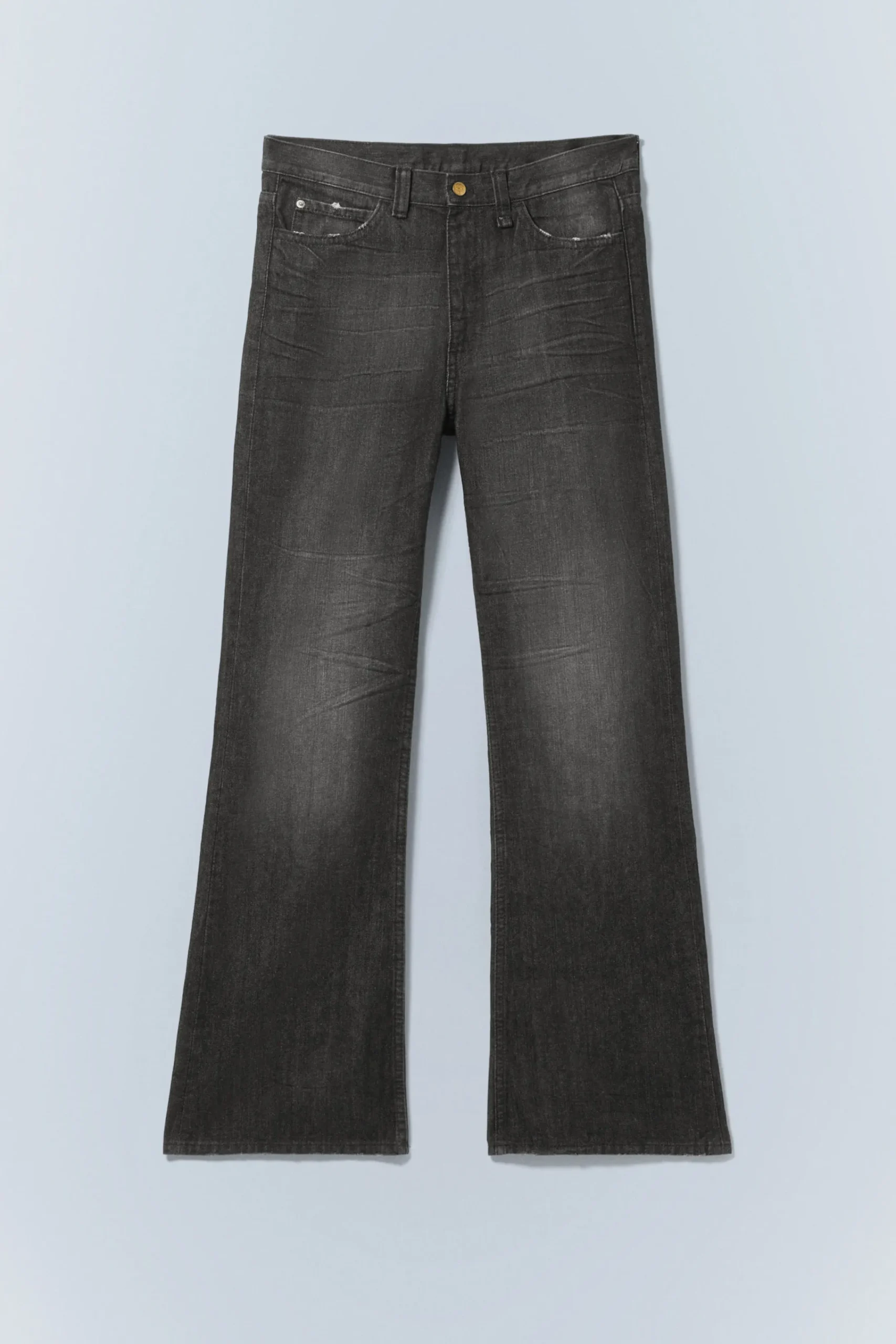 boo_bootleg_low_waist_regular_bootcut_jeans_2-1.webp Weekday Jeans<BOO BOOTLEG LOW WAIST REGULAR BOOTCUT JEANS