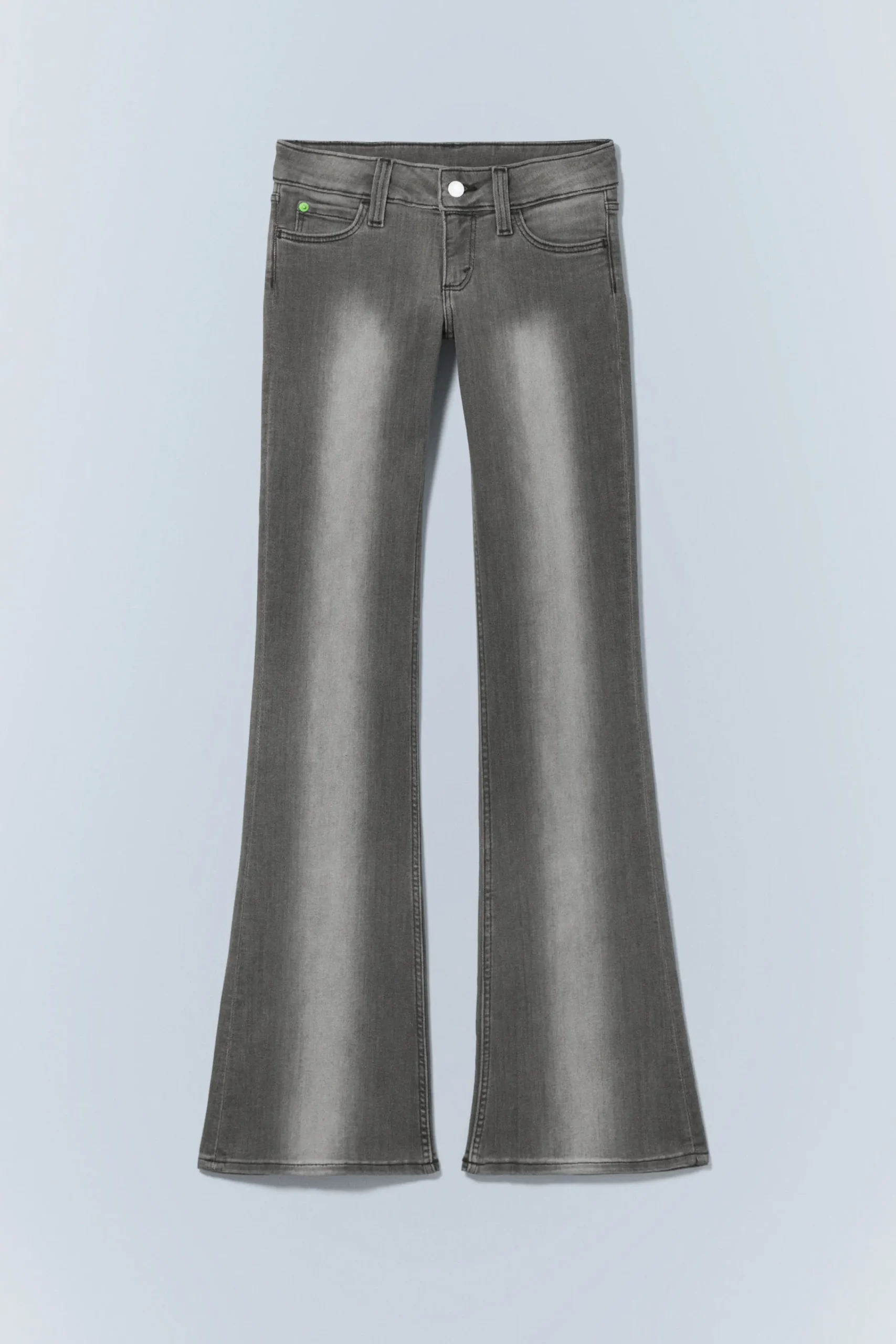 booty_bei_low_waist_skinny_bootcut_jeans_2-3.webp Weekday Jeans<BOOTY BEI LOW WAIST SKINNY BOOTCUT JEANS