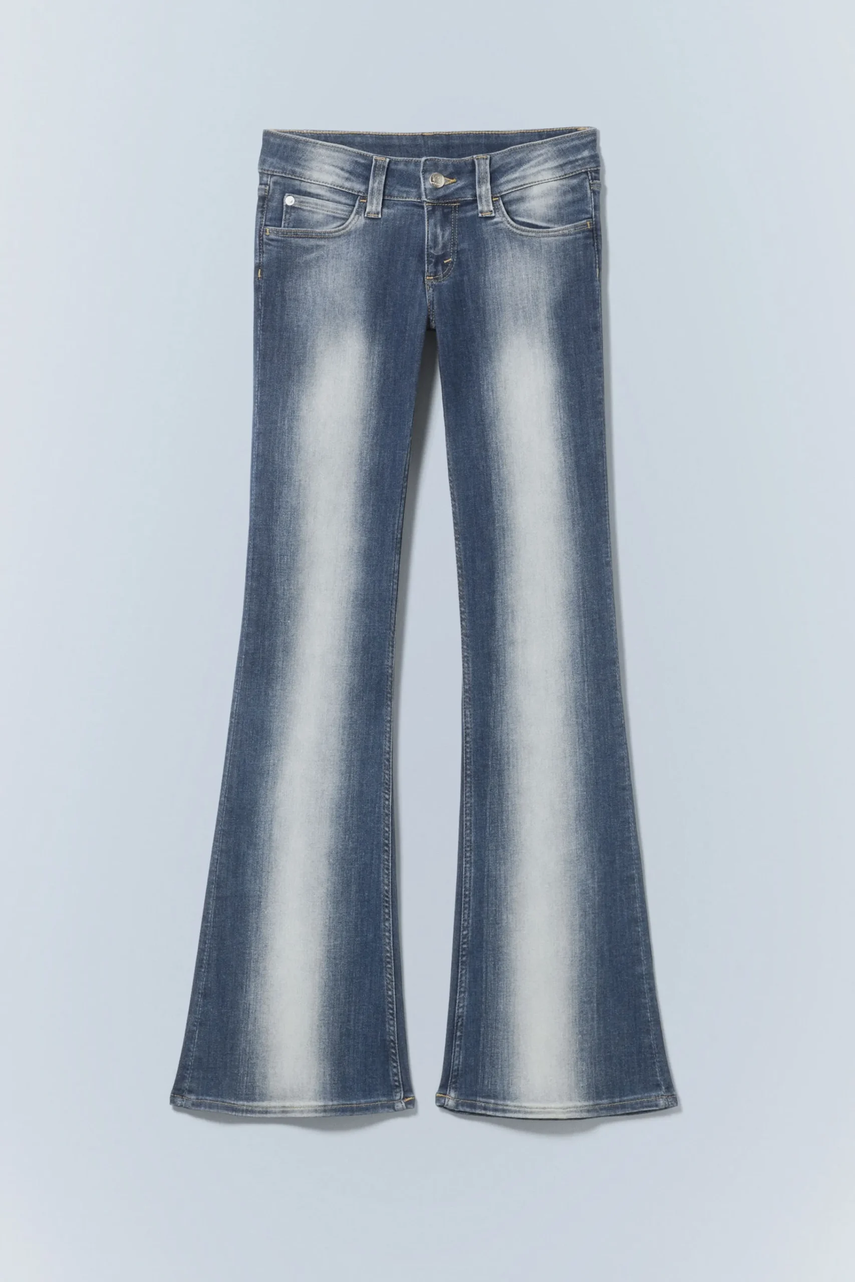 booty_bei_low_waist_skinny_bootcut_jeans_2-4.webp Weekday Jeans<BOOTY BEI LOW WAIST SKINNY BOOTCUT JEANS