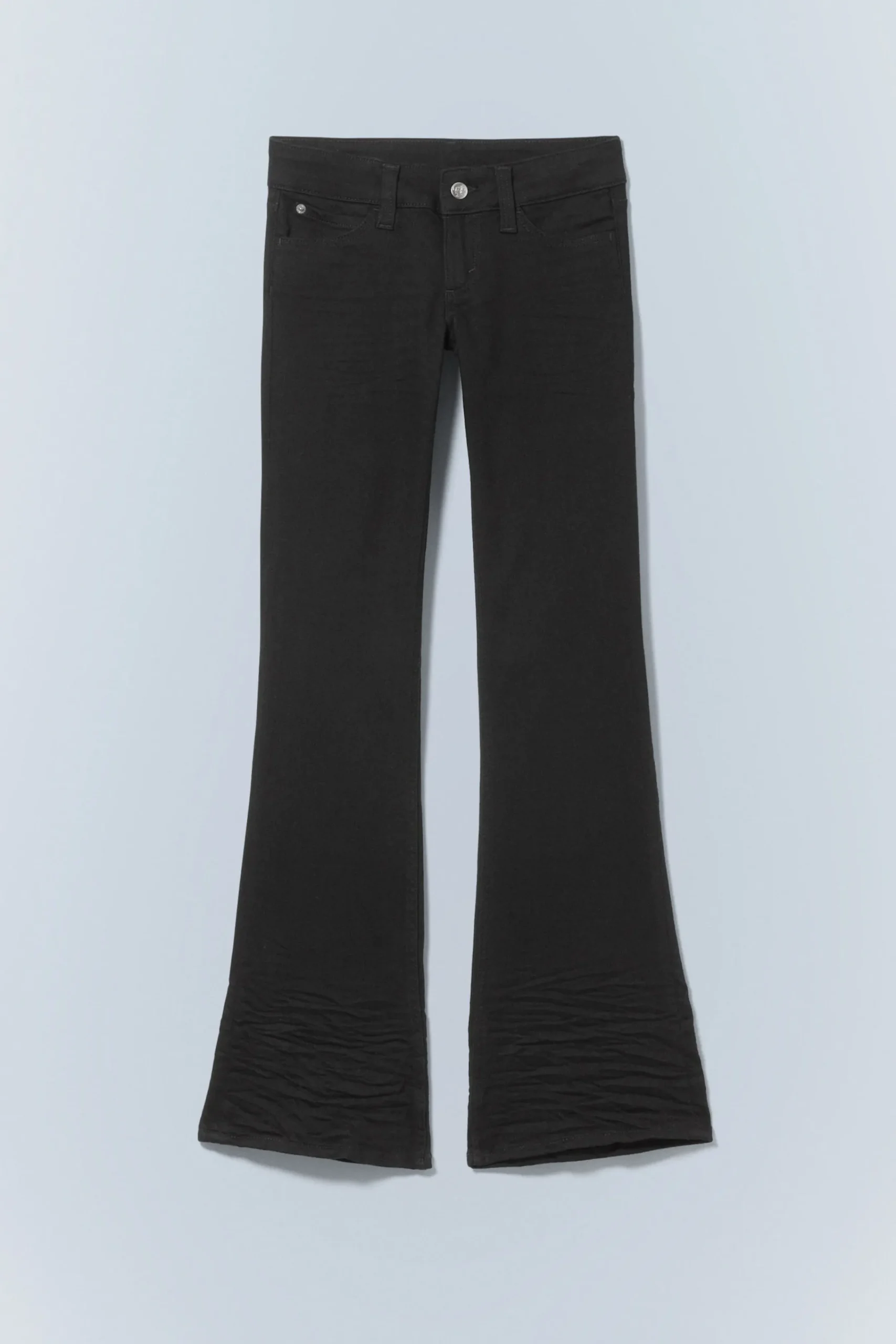 booty_bei_low_waist_skinny_bootcut_jeans_2.webp Weekday Jeans<BOOTY BEI LOW WAIST SKINNY BOOTCUT JEANS