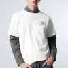 Weekday Graphics | T-Shirtar & Toppar<BOXIG GRAFISK PRINTAD T-SHIRT