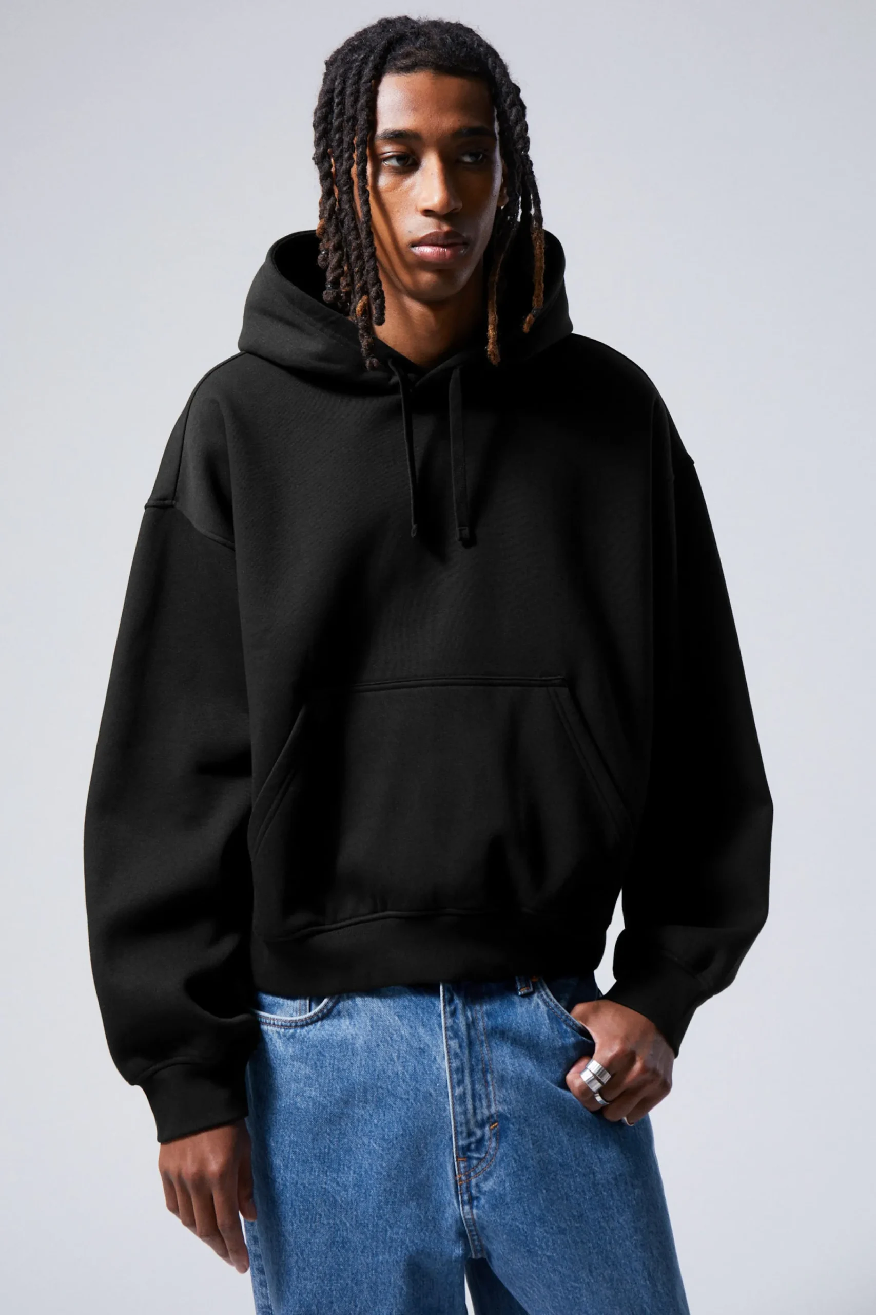 Weekday Basplagg | Hoodies<BOXIG KRAFTIG HOODIE