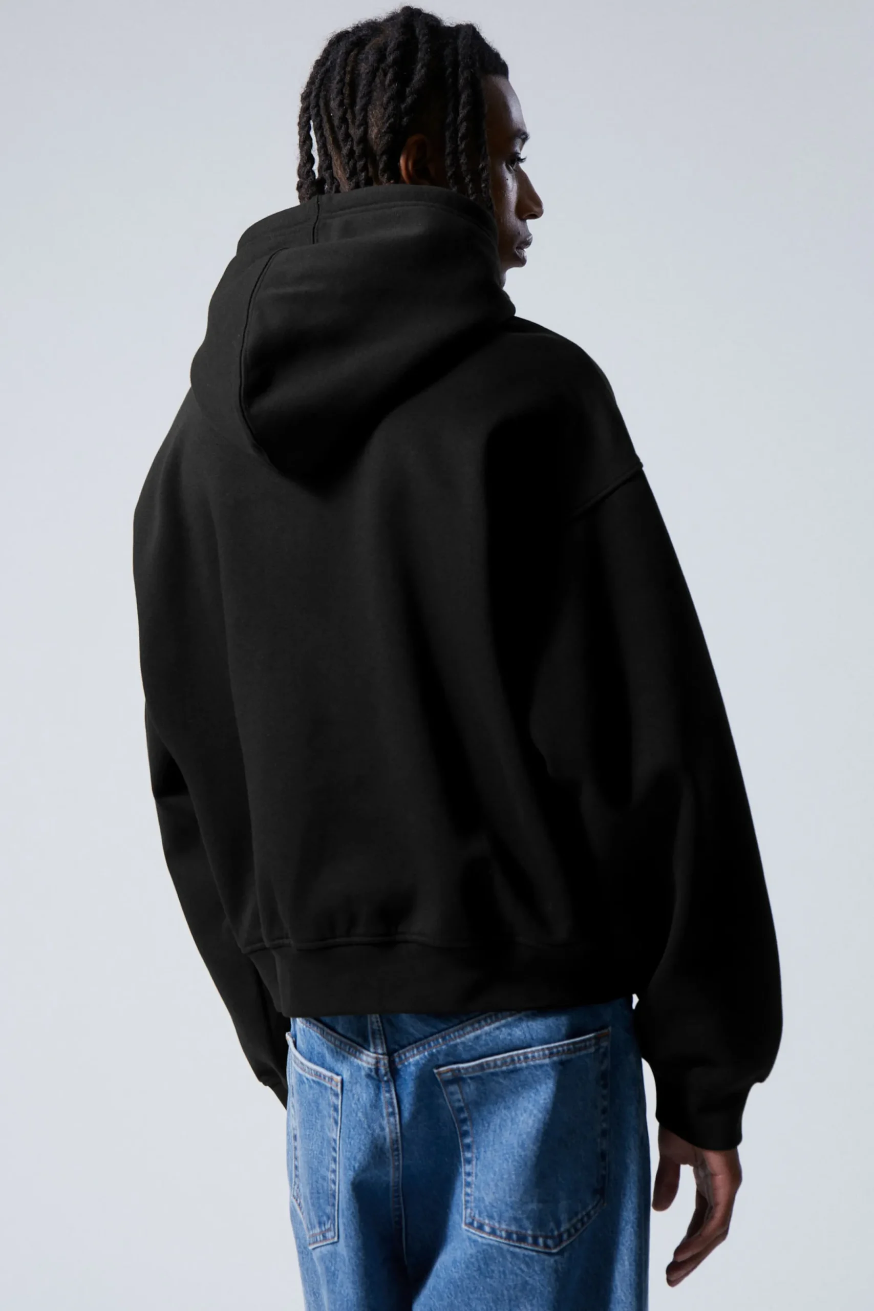 boxig_kraftig_hoodie_3.webp Weekday Basplagg | Hoodies<BOXIG KRAFTIG HOODIE