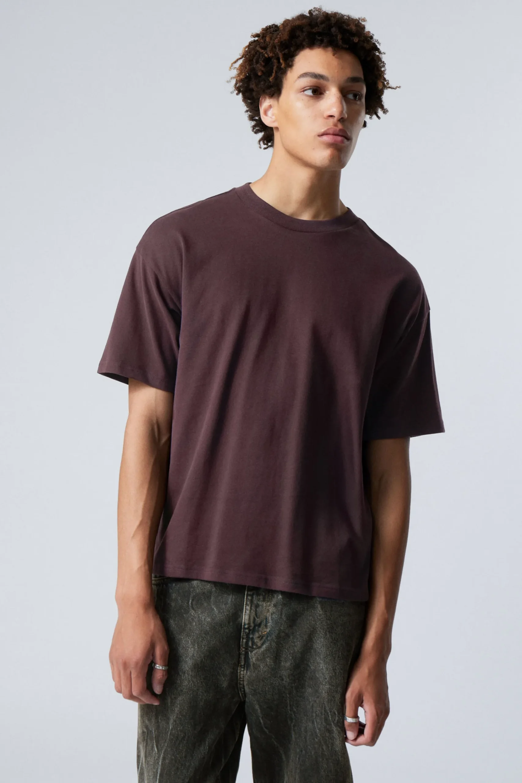 Weekday T-Shirtar & Toppar<BOXIG T-SHIRT
