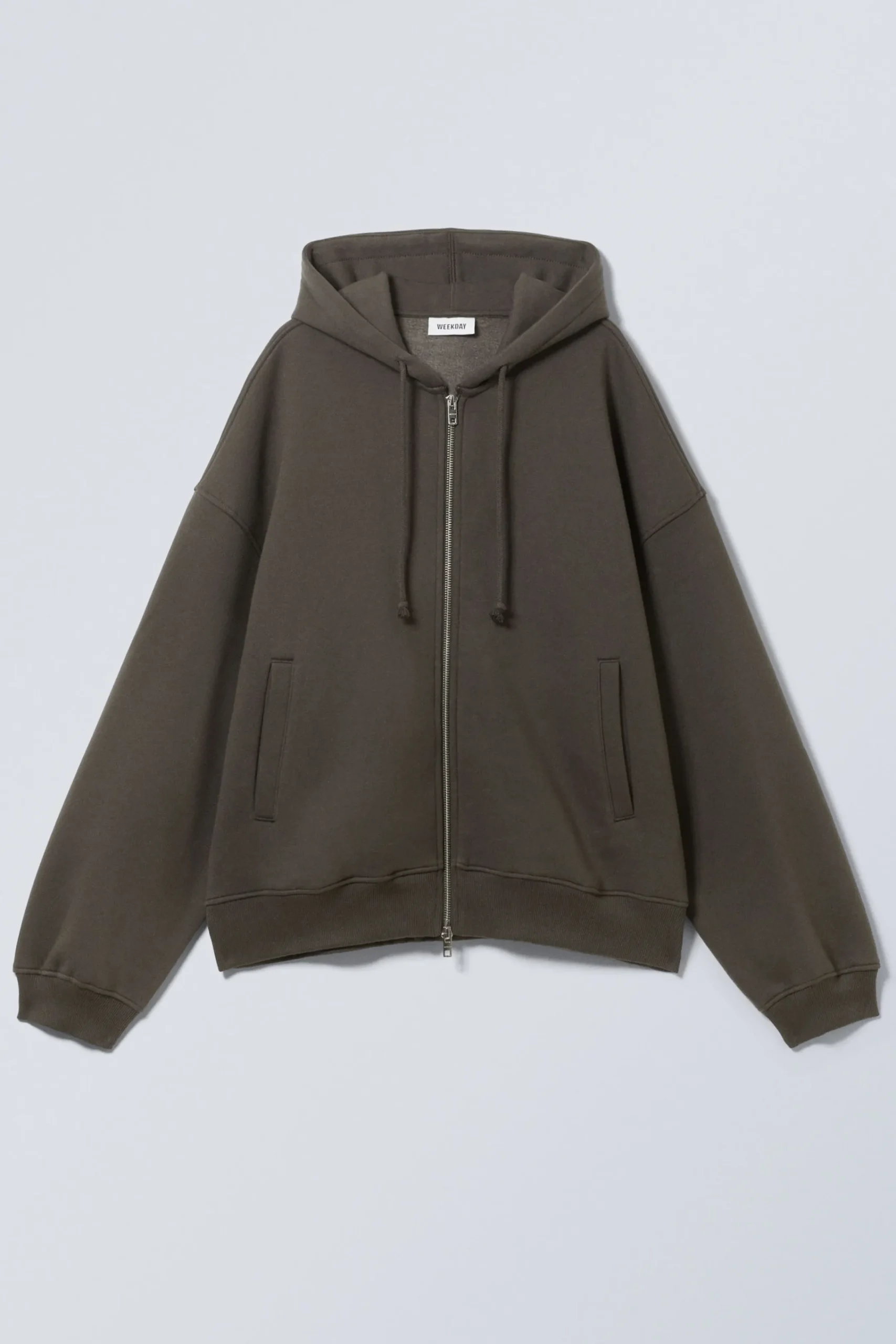 boxig_tung_ziphoodie_2.webp Weekday Hoodies | Basplagg<BOXIG TUNG ZIP-HOODIE