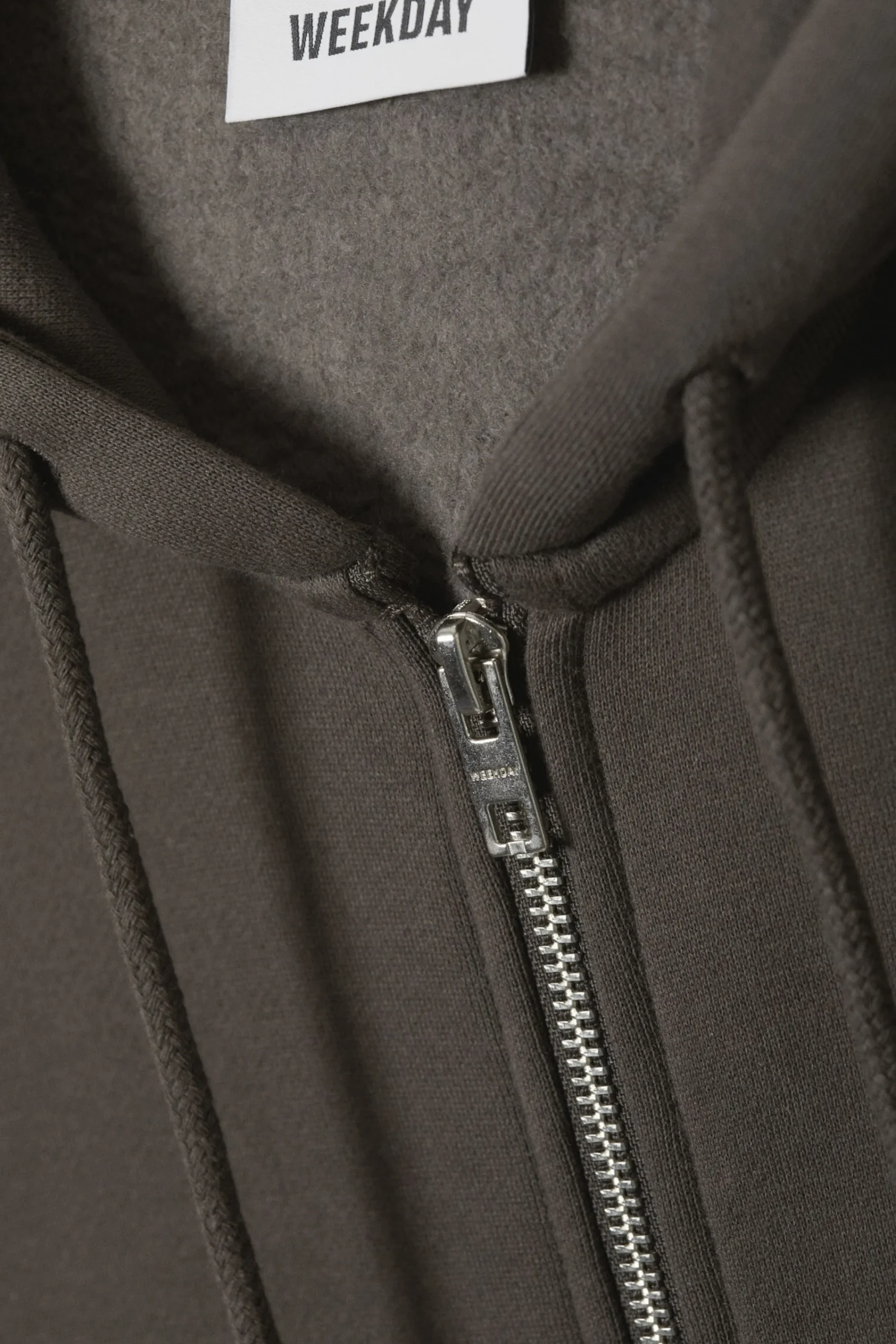 boxig_tung_ziphoodie_4.webp Weekday Hoodies | Basplagg<BOXIG TUNG ZIP-HOODIE
