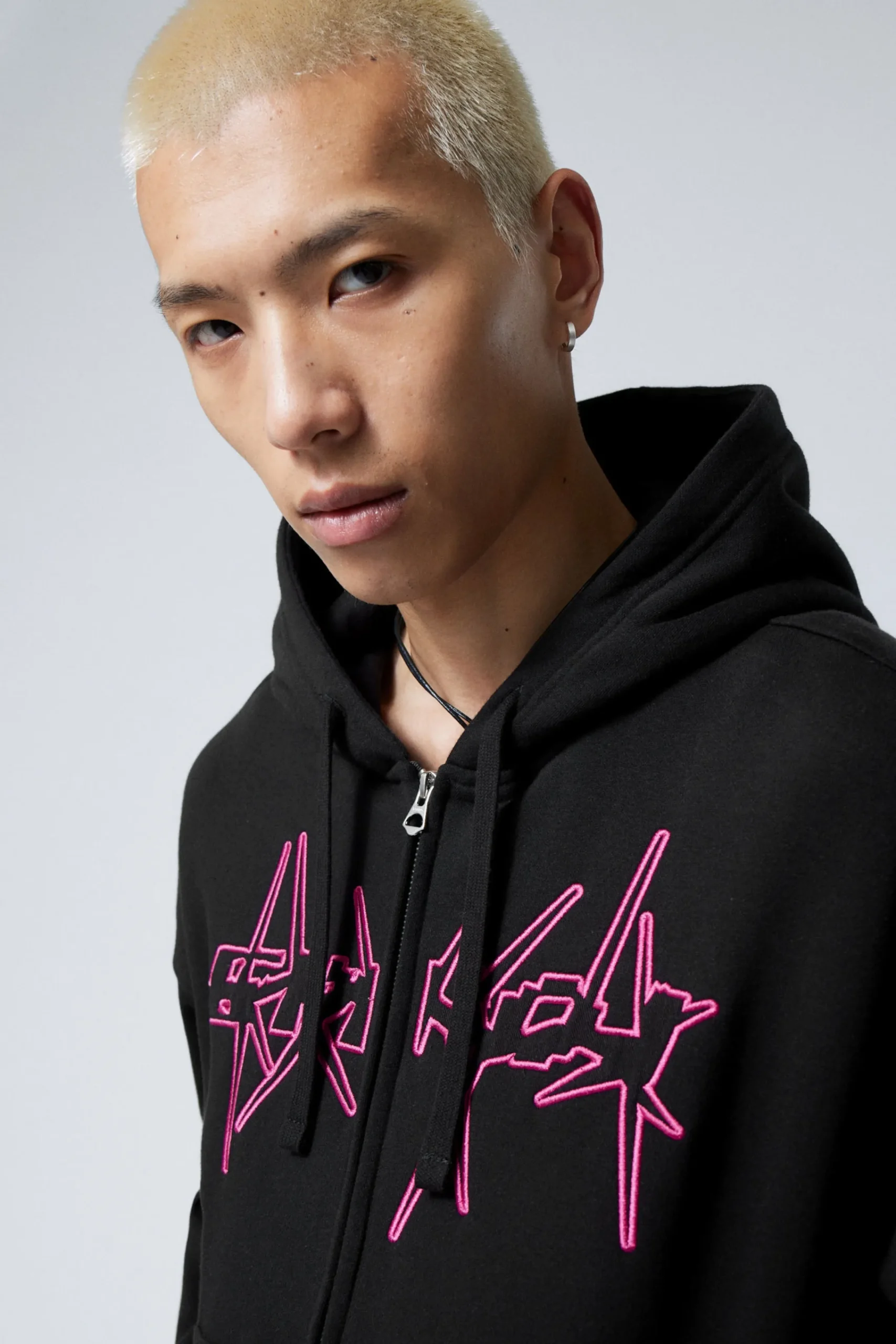 Weekday Graphics | Hoodies<BOXY GRAPHIC ZIP HOODIE