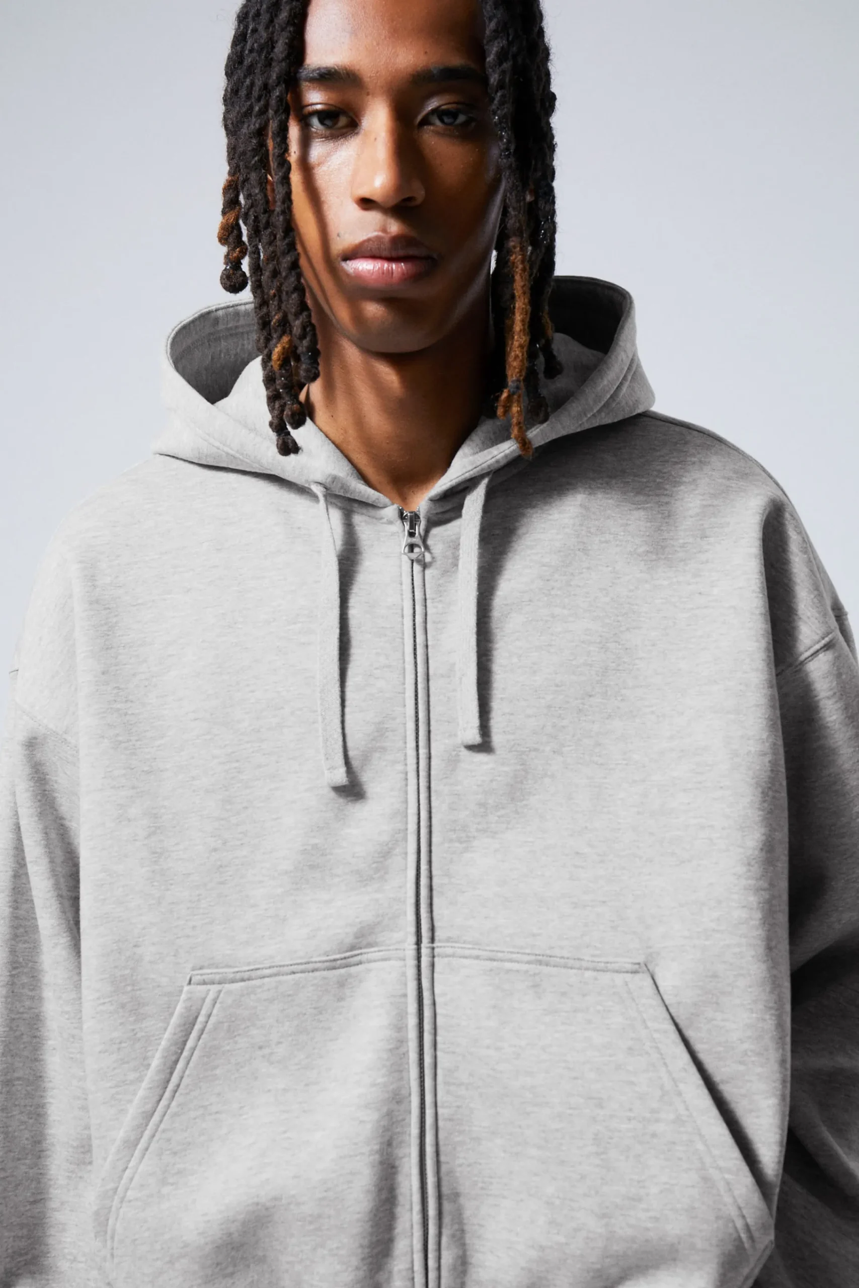 Weekday Basplagg | Hoodies<BOXY MIDWEIGHT ZIP HOODIE