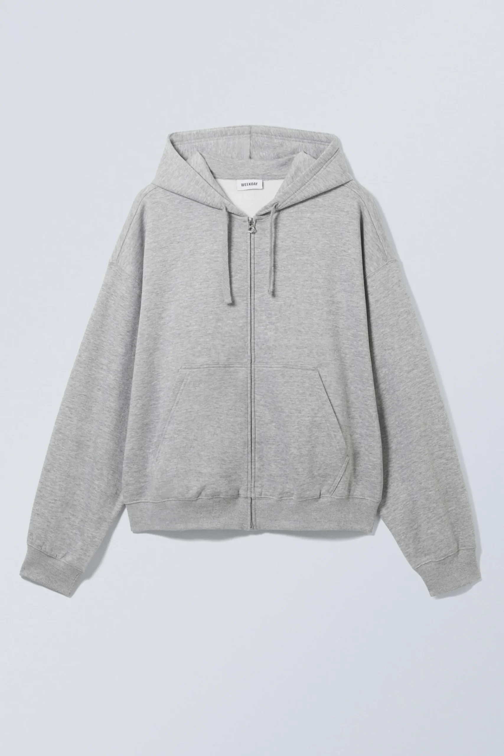 boxy_midweight_zip_hoodie_2-2.webp Weekday Basplagg | Hoodies<BOXY MIDWEIGHT ZIP HOODIE
