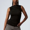 Weekday Toppar<DRAPERAD MOCK-NECK TOPP