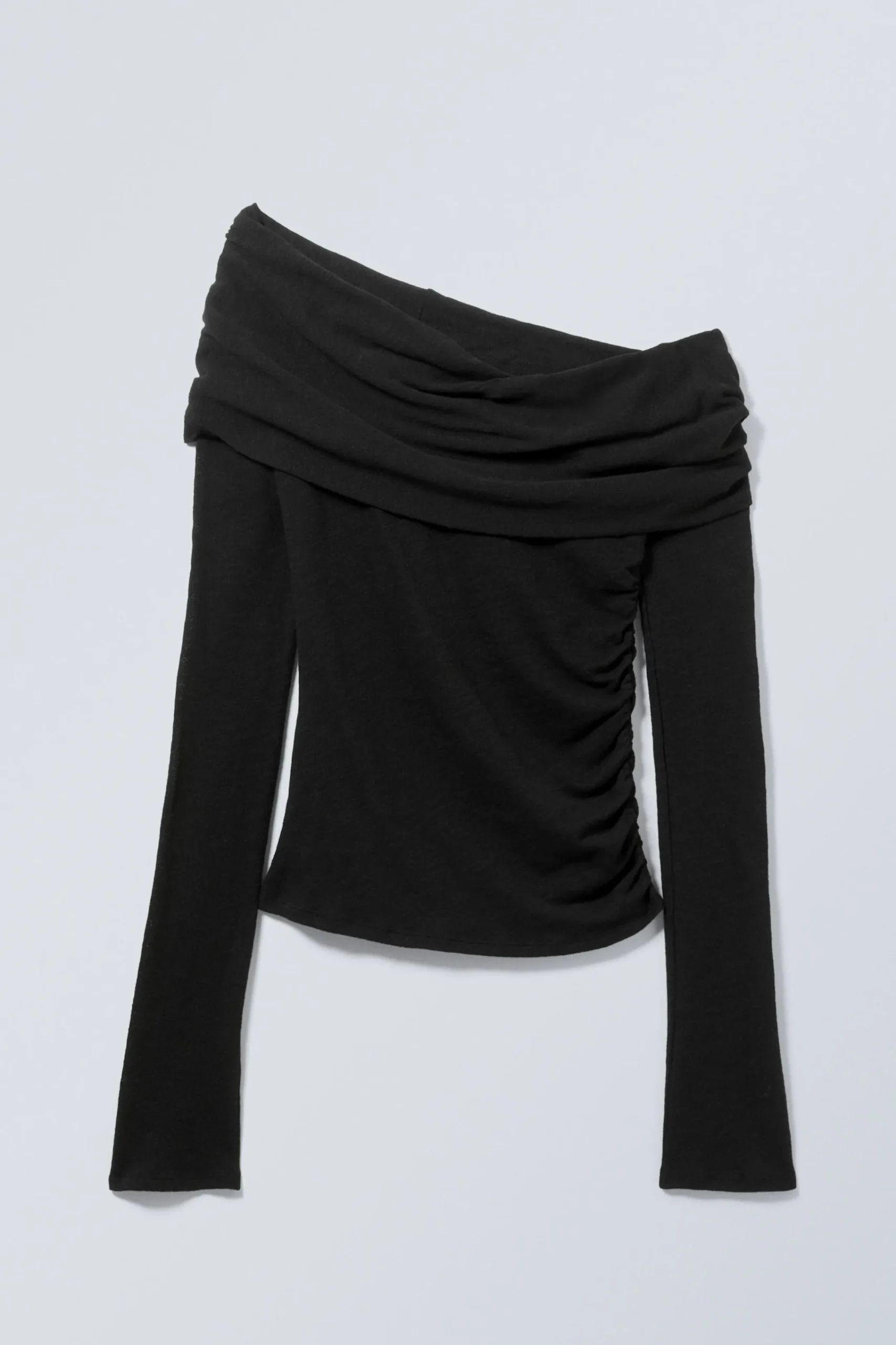 Weekday Toppar<DRAPERAD OFF-SHOULDER TOPP