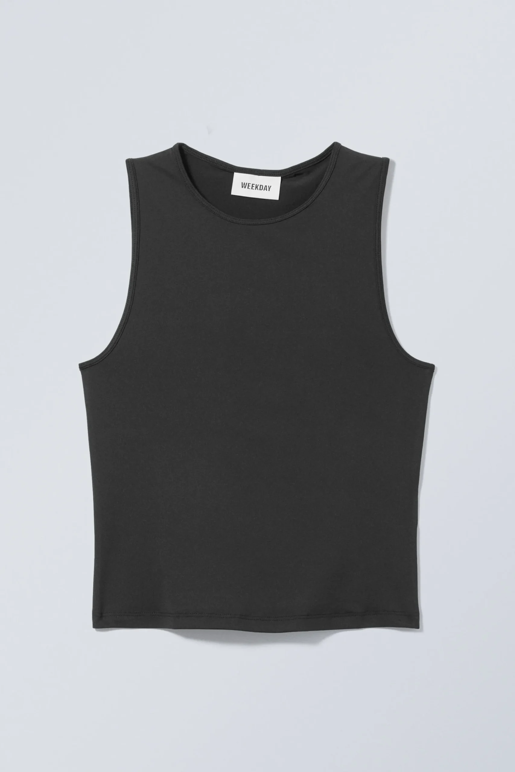 fine_tank_top_2.webp Weekday Basplagg | Toppar<FINE TANK TOP