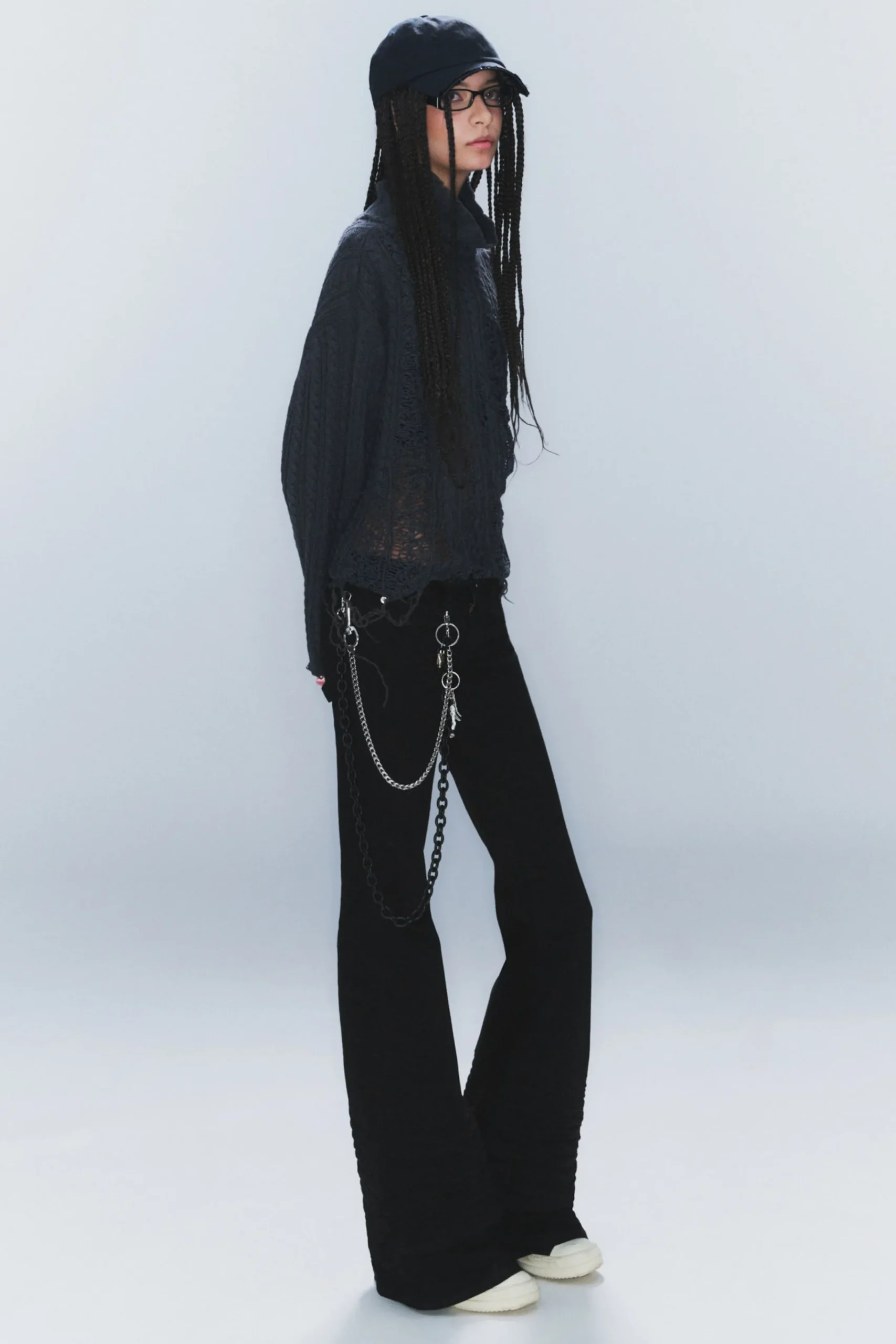 Weekday Jeans<FLARE LOW WAIST FLARED SKINNY JEANS