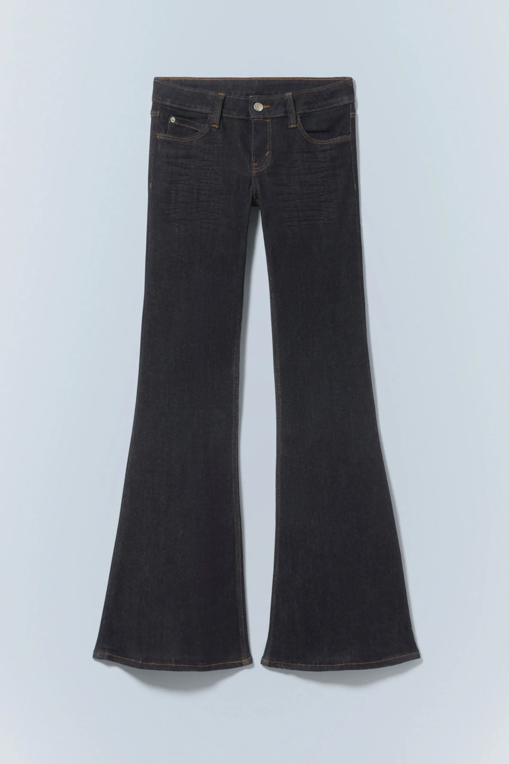 flare_low_waist_flared_skinny_jeans_2-2.webp Weekday Jeans<FLARE LOW WAIST FLARED SKINNY JEANS