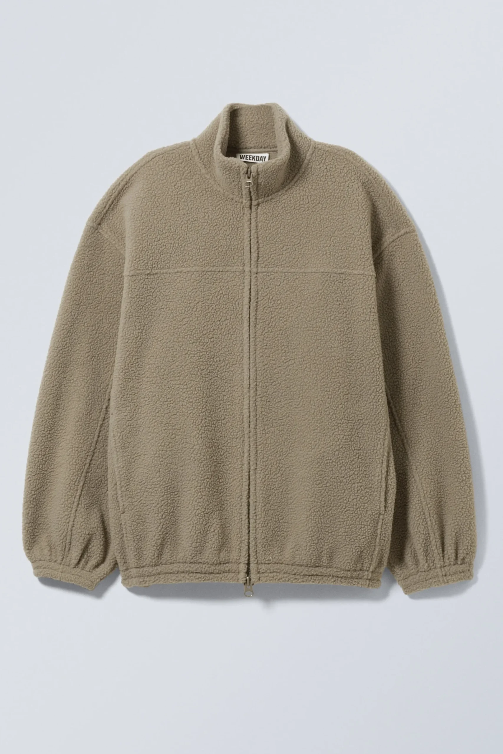 fleecejacka_med_dragkedja_2-3.webp Weekday Sweatshirts<FLEECEJACKA MED DRAGKEDJA