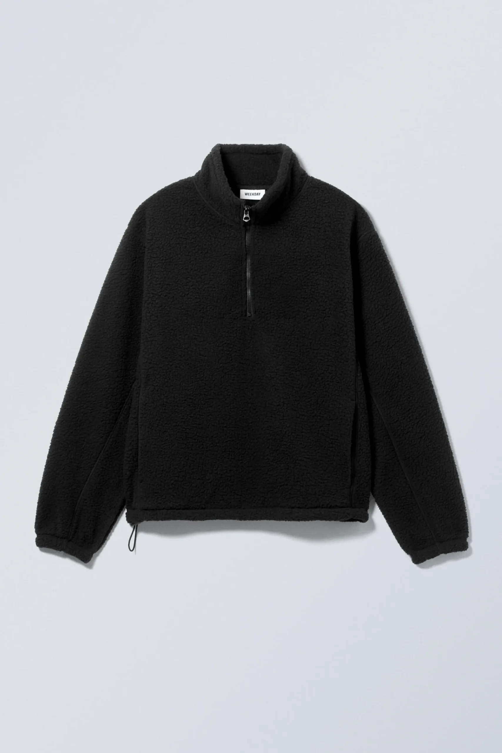 fleecetrja_med_halv_dragkedja_2.webp Weekday Sweatshirts<FLEECETRÖJA MED HALV DRAGKEDJA