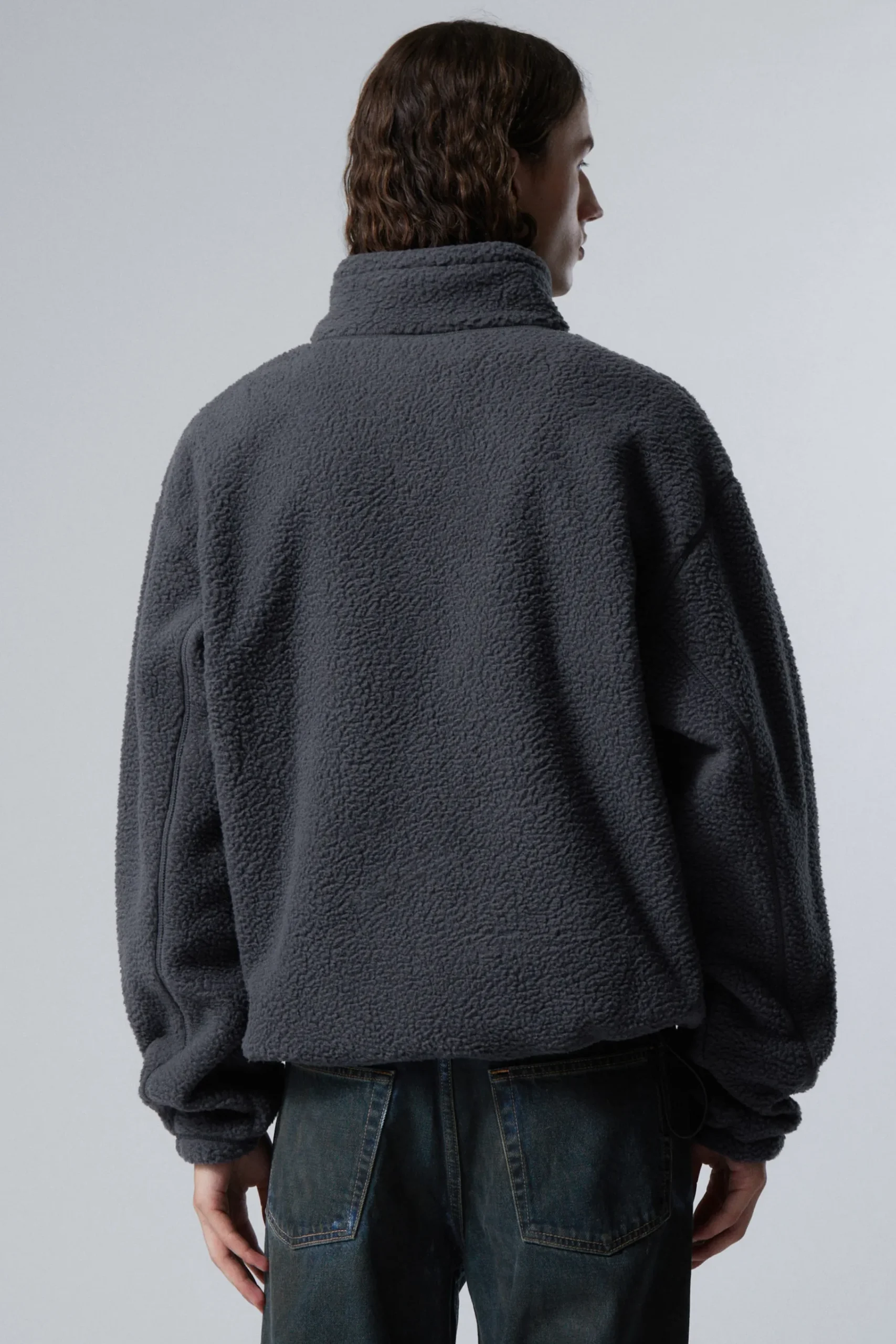 fleecetrja_med_halv_dragkedja_3-1.webp Weekday Sweatshirts<FLEECETRÖJA MED HALV DRAGKEDJA