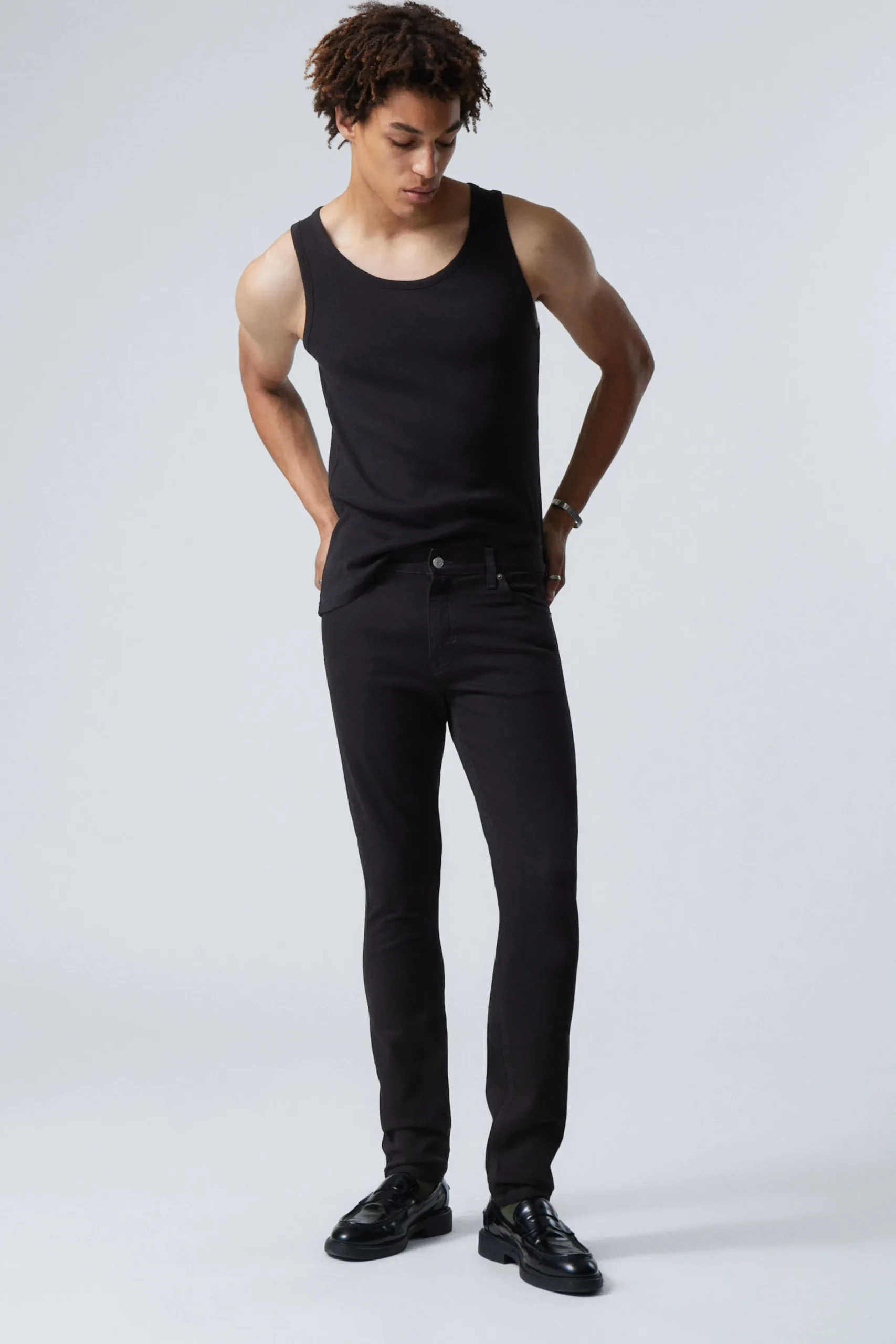 Weekday Jeans<FRIDAY SKINNY SLIM LEG JEANS