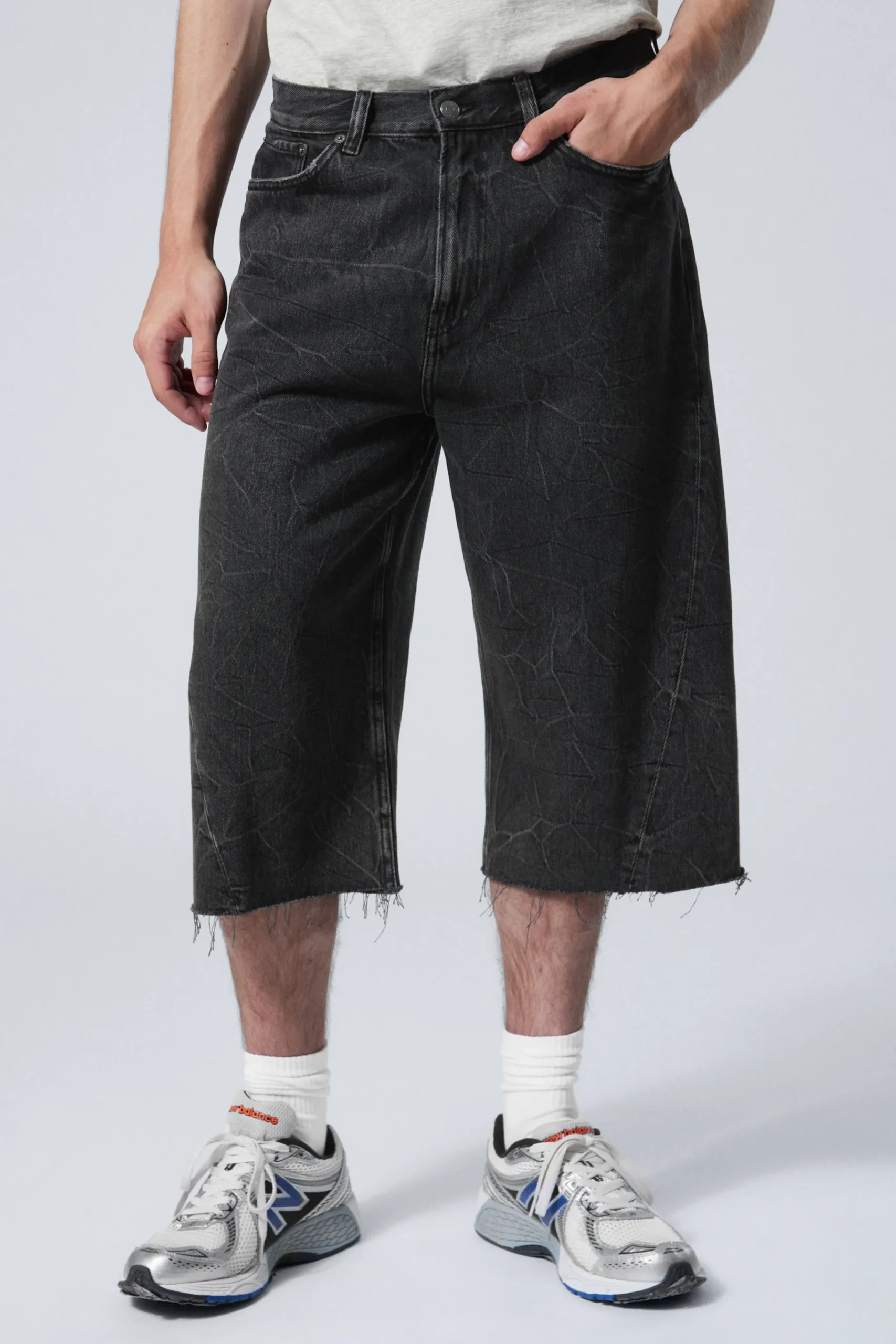 Weekday Shorts | Shorts<GALAXY LEDIGA TVISTADE JEANSSHORTS