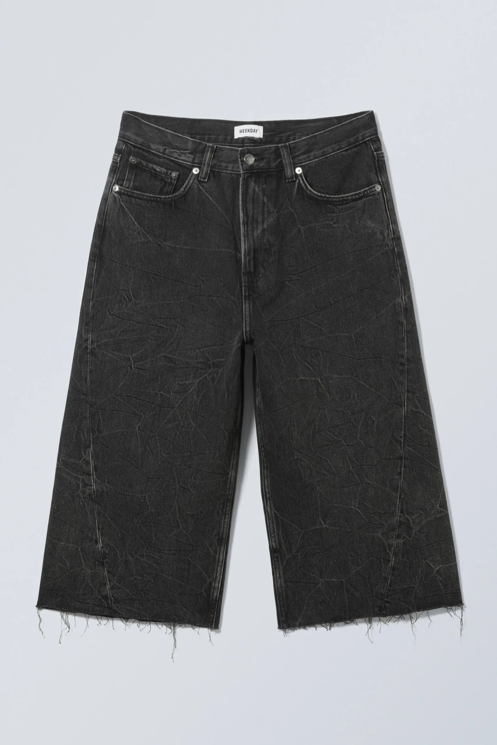 galaxy_lediga_tvistade_jeansshorts_5.webp Weekday Shorts | Shorts<GALAXY LEDIGA TVISTADE JEANSSHORTS