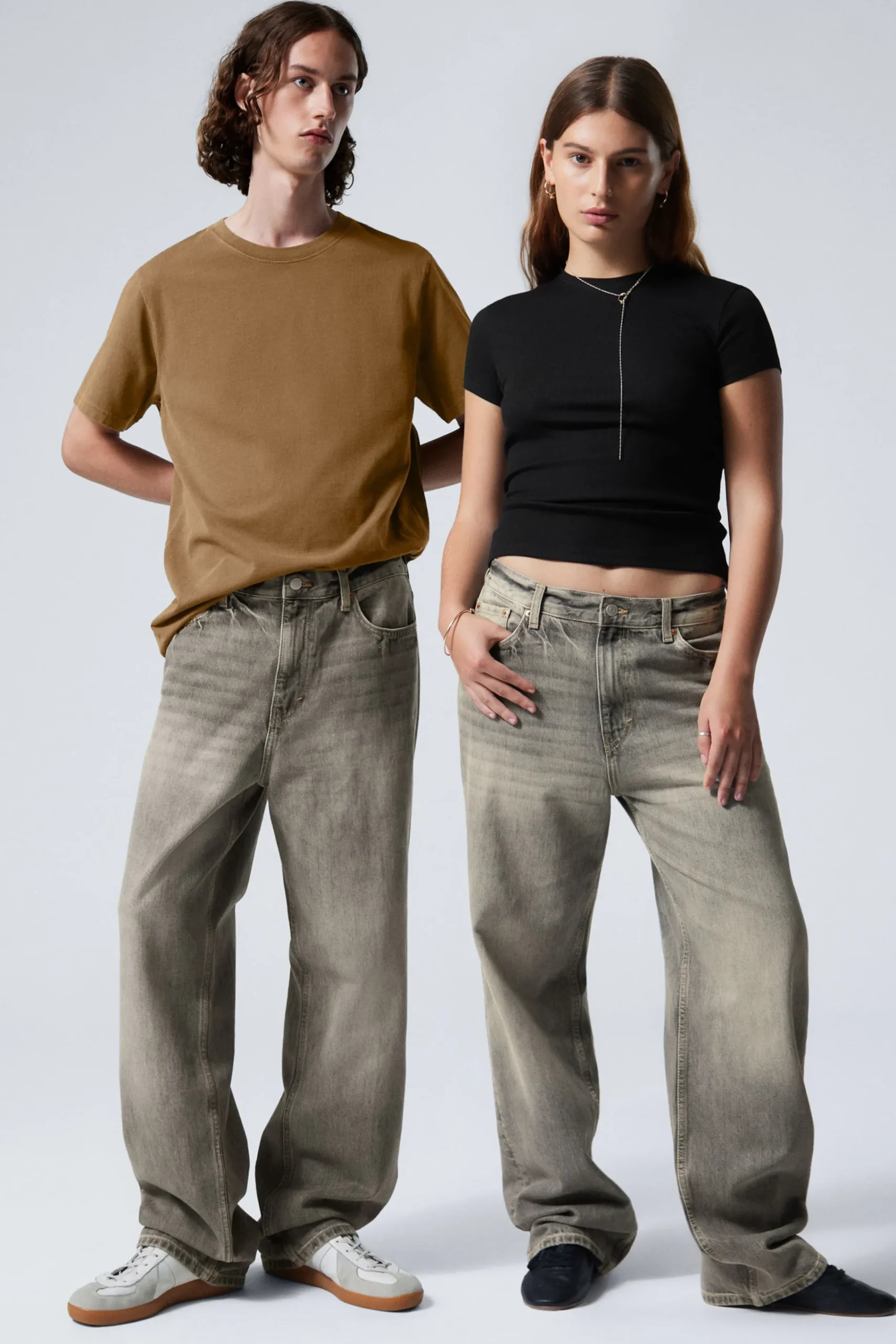 Weekday Jeans<GALAXY LOOSE STRAIGHT LEG JEANS