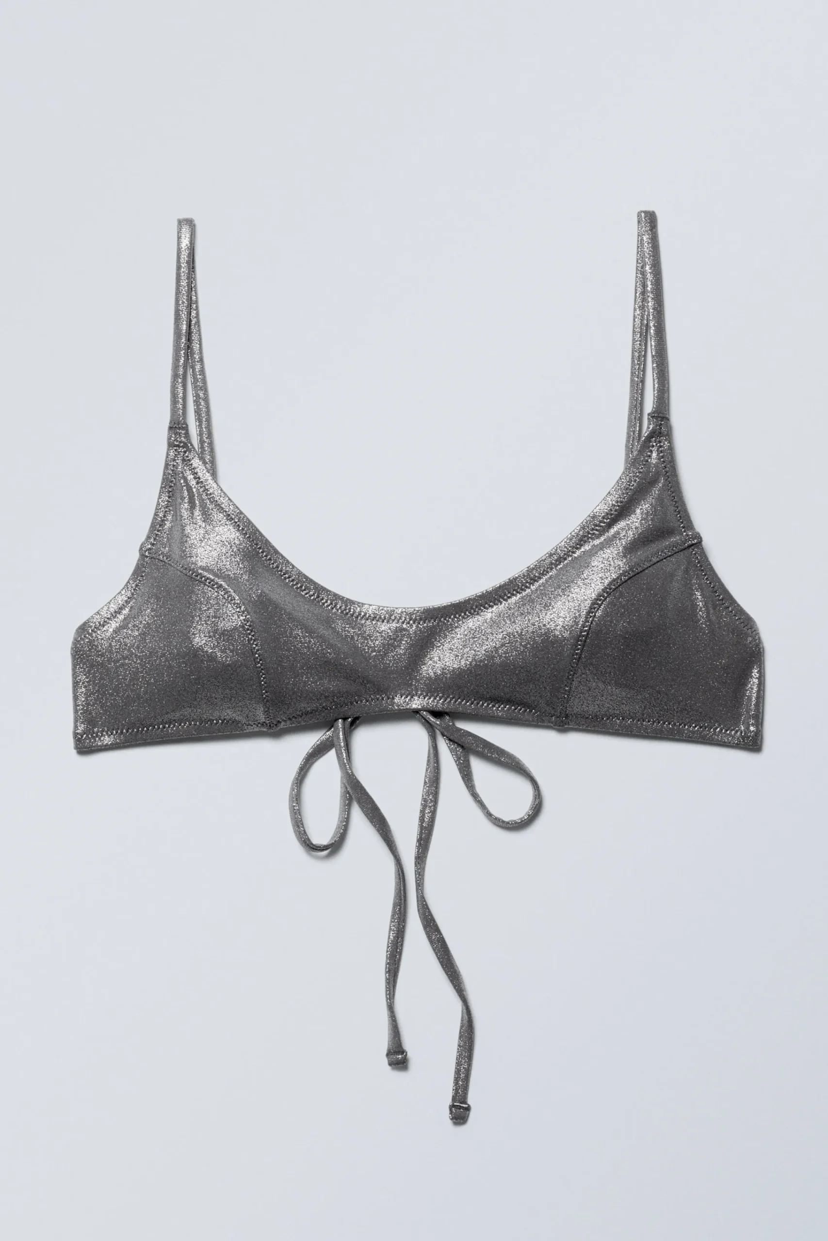 Weekday Badkläder<GLITTRIG BIKINITOPP