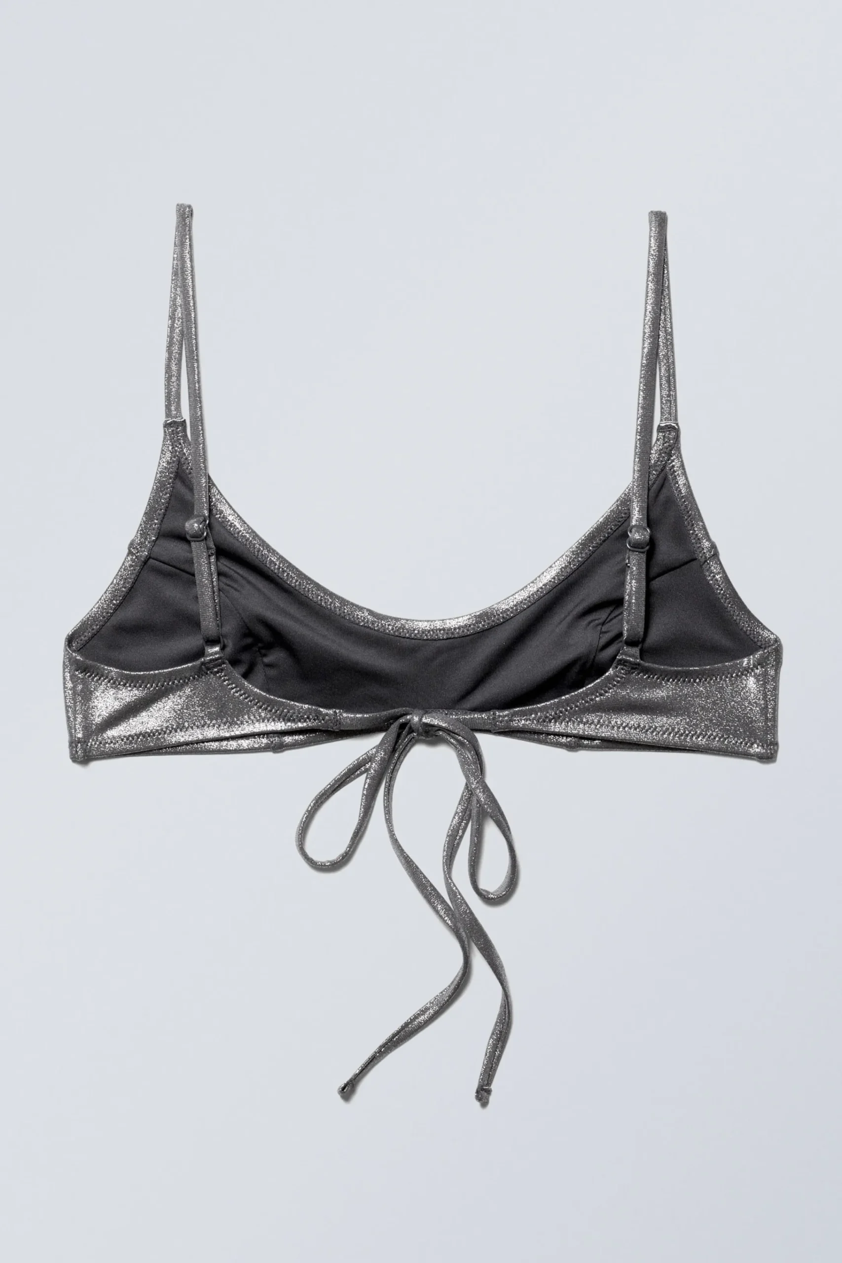 Weekday Badkläder<GLITTRIG BIKINITOPP
