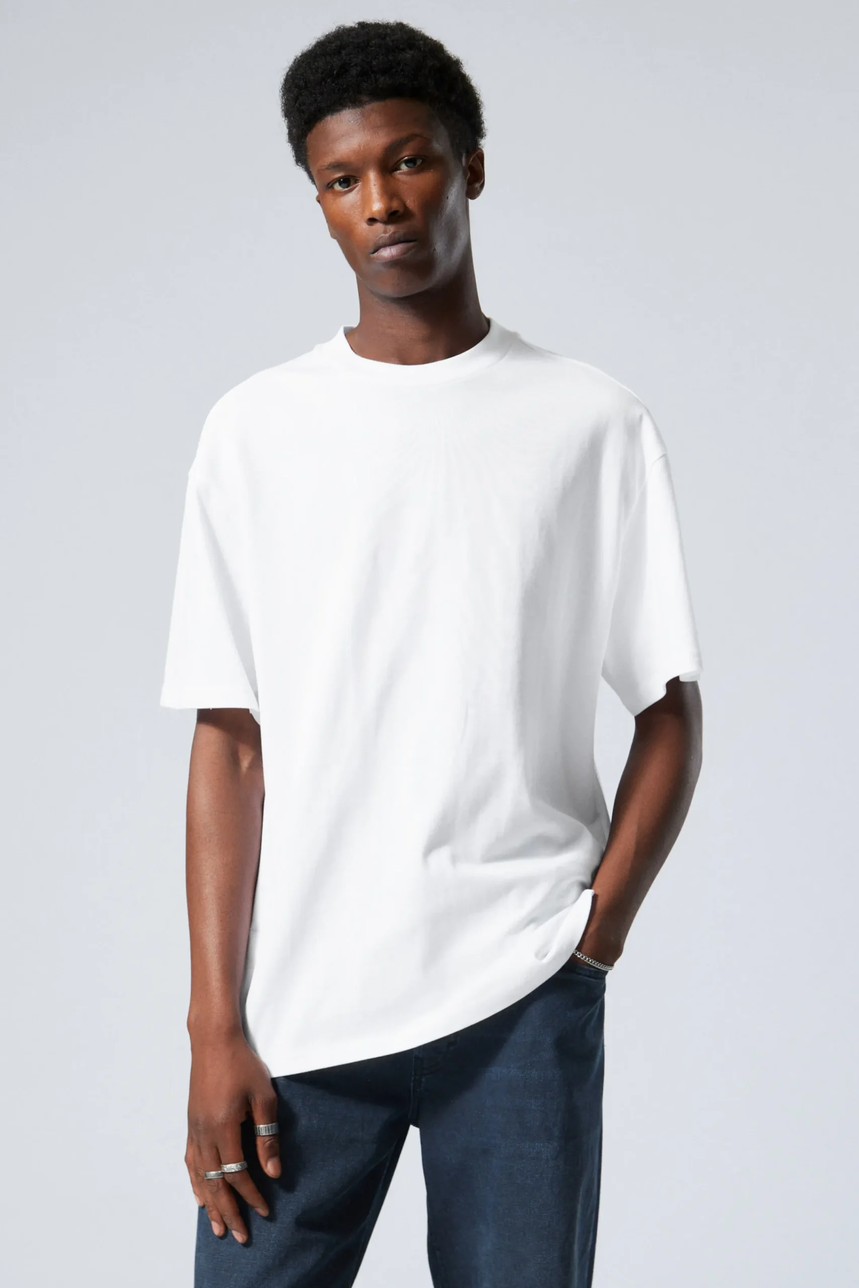 Weekday Basplagg | T-Shirtar & Toppar<GREAT OVERSIZED KRAFTIG T-SHIRT