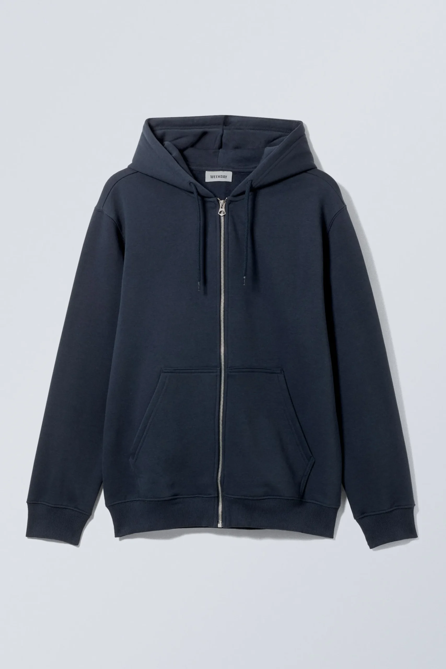 hoodie_med_dragkedja_2-1.webp Weekday Basplagg | Hoodies<HOODIE MED DRAGKEDJA