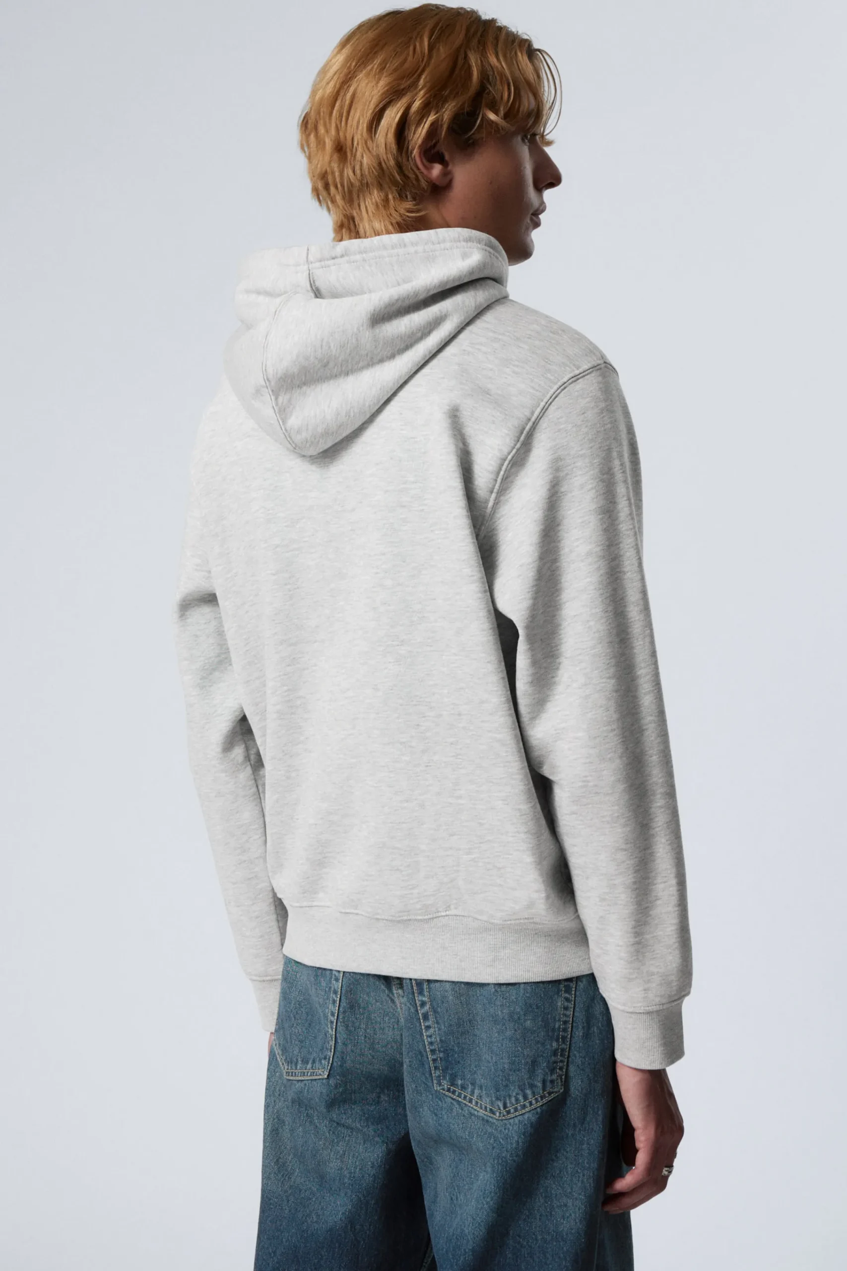 hoodie_med_dragkedja_4-2.webp Weekday Basplagg | Hoodies<HOODIE MED DRAGKEDJA